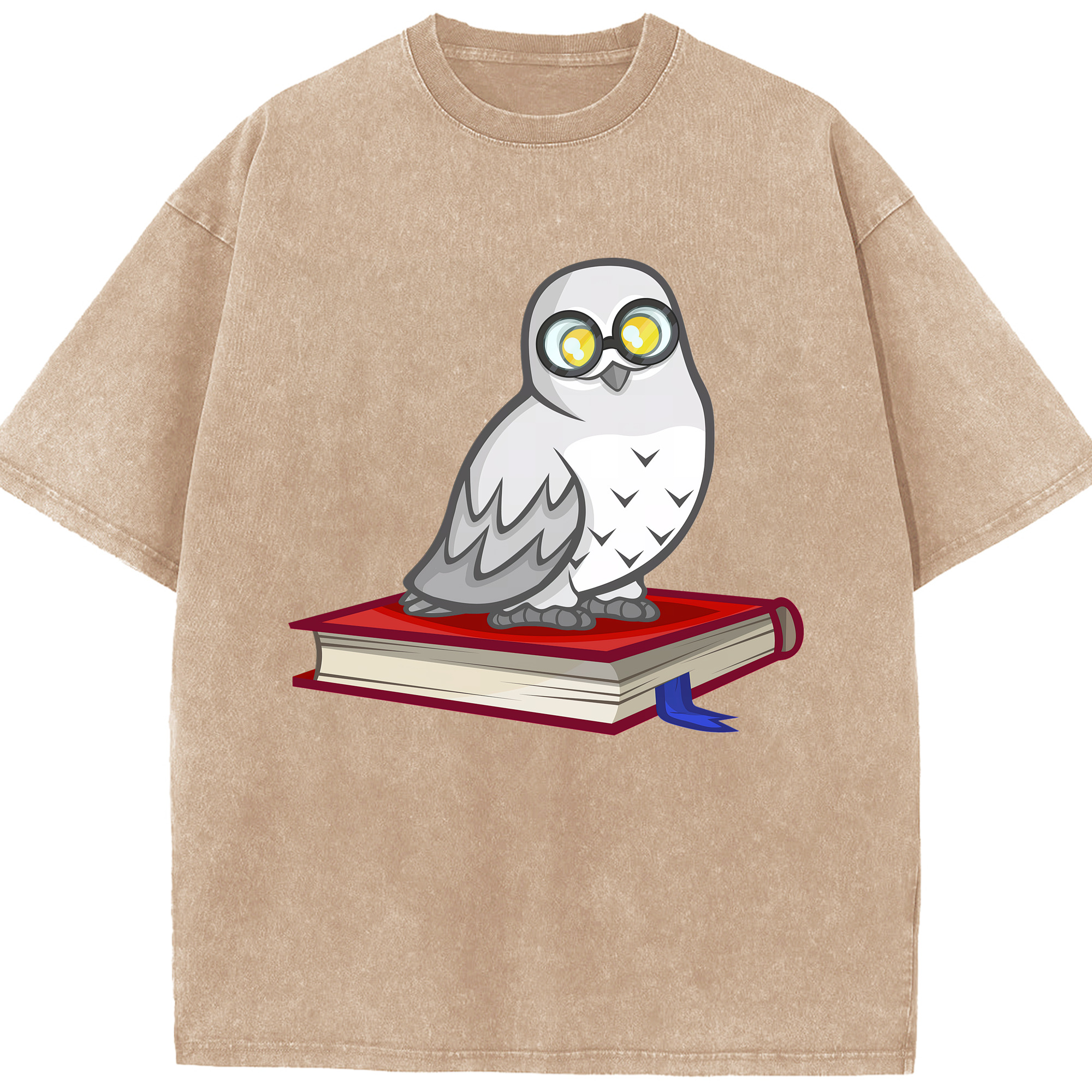 （画像用） Harry Potter ハリー・ポッターシリーズ 綿100% ヴィンテージ風 半袖Tシャツ（フロントプリント）