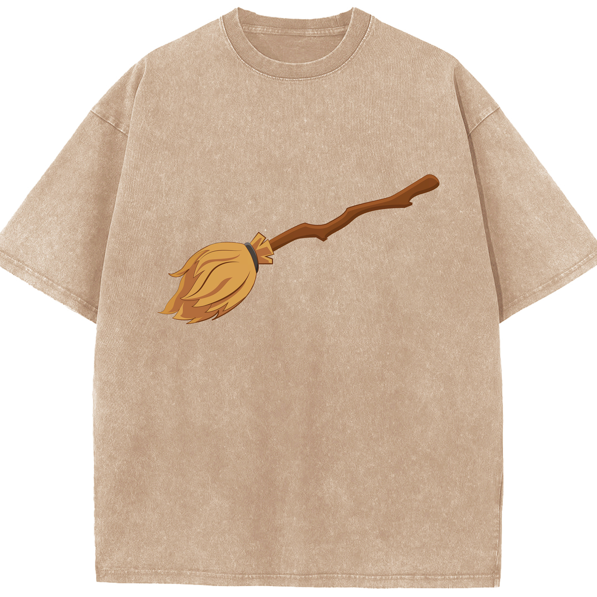 （画像用） Harry Potter ハリー・ポッターシリーズ 綿100% ヴィンテージ風 半袖Tシャツ（フロントプリント）