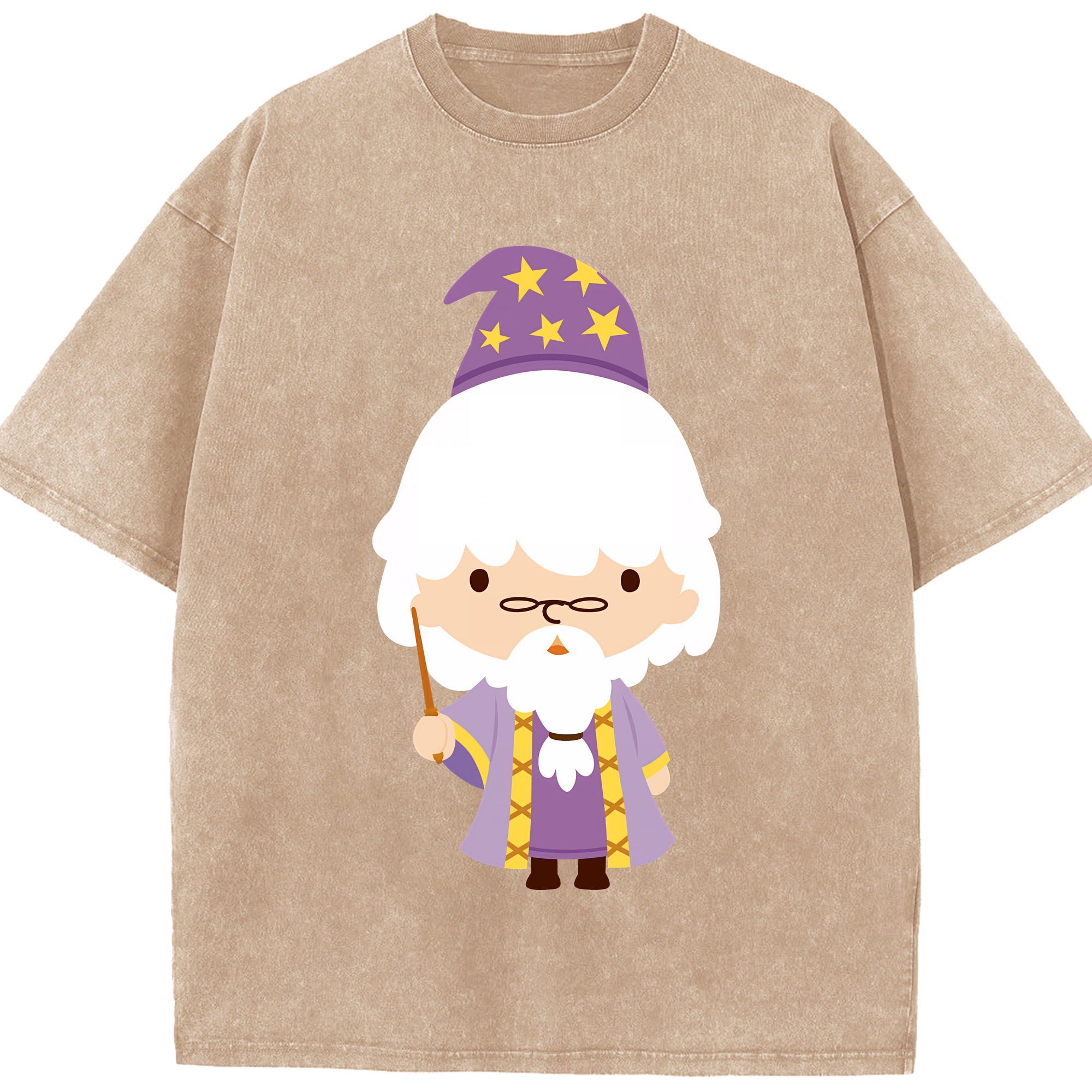 （画像用） Harry Potter ハリー・ポッターシリーズ 綿100% ヴィンテージ風 半袖Tシャツ（フロントプリント）