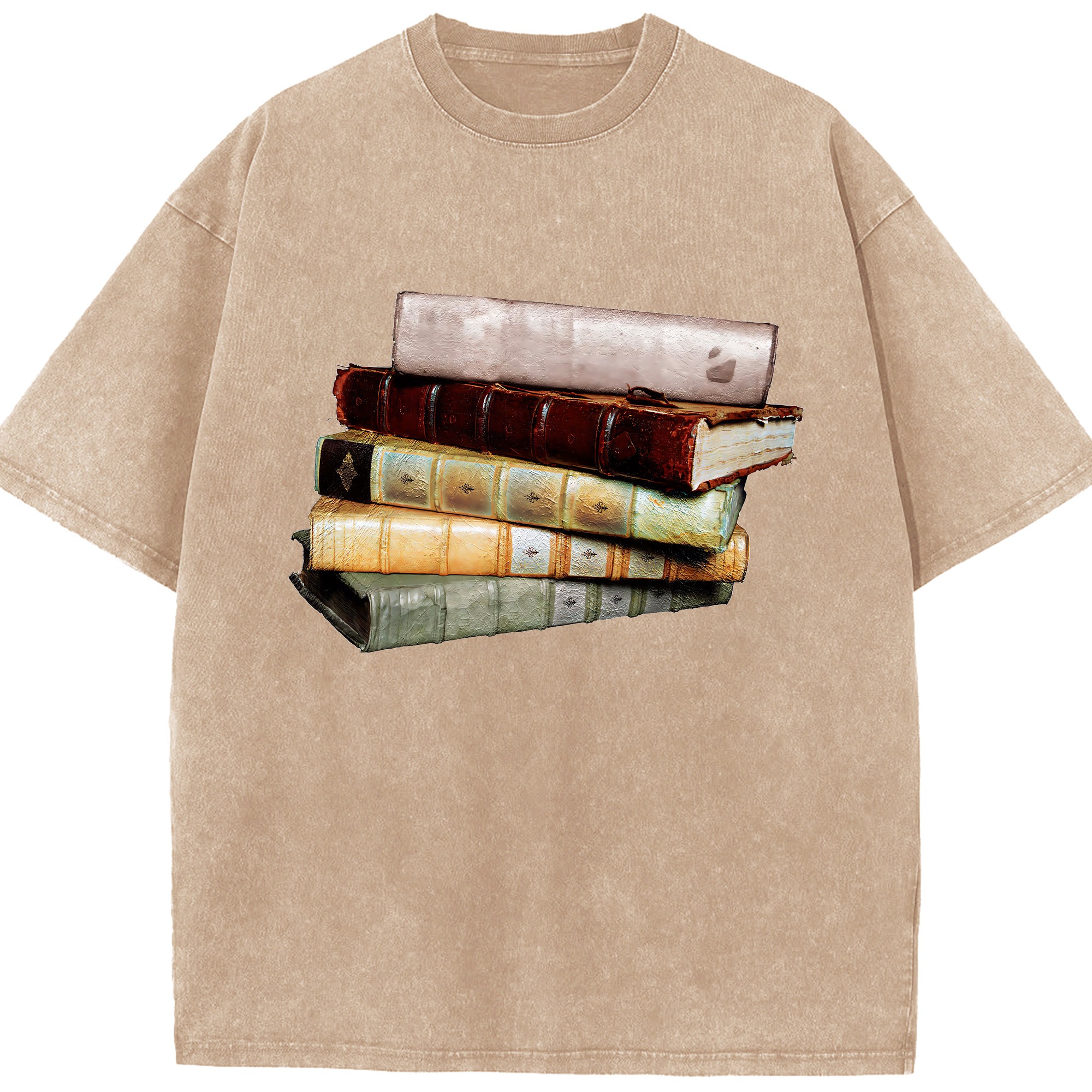 （画像用） Harry Potter ハリー・ポッターシリーズ 綿100% ヴィンテージ風 半袖Tシャツ（フロントプリント）