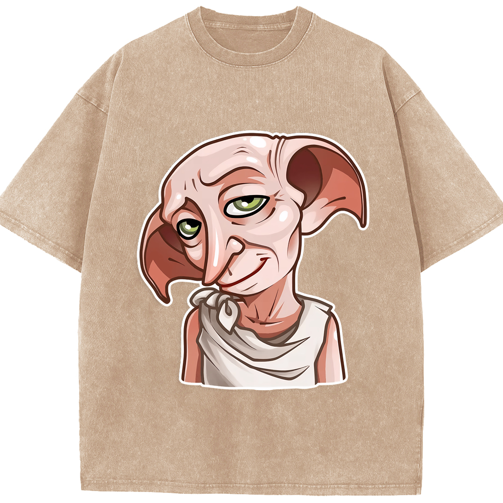 （画像用） Harry Potter ハリー・ポッターシリーズ 綿100% ヴィンテージ風 半袖Tシャツ（フロントプリント）