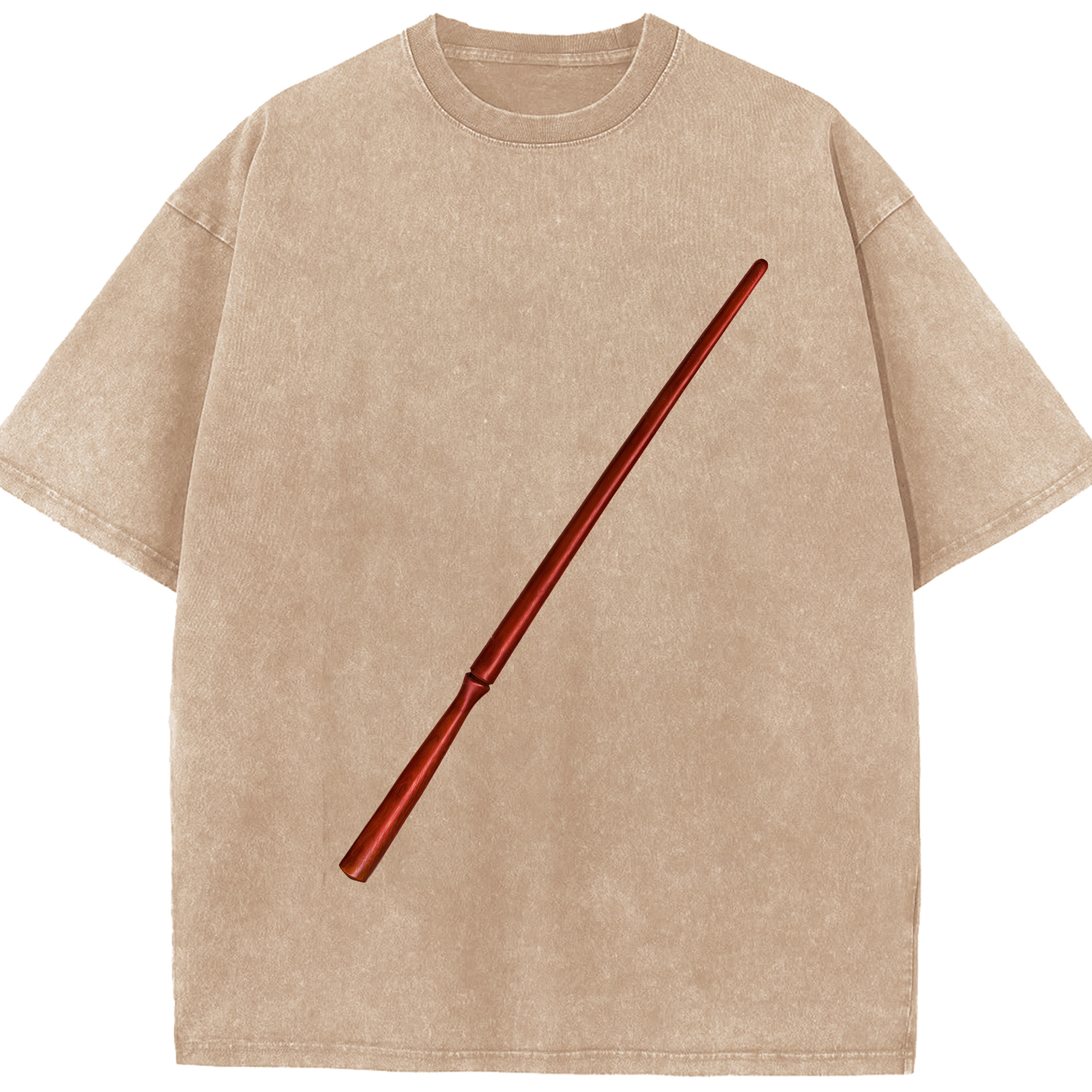 （画像用） Harry Potter ハリー・ポッターシリーズ 綿100% ヴィンテージ風 半袖Tシャツ（フロントプリント）