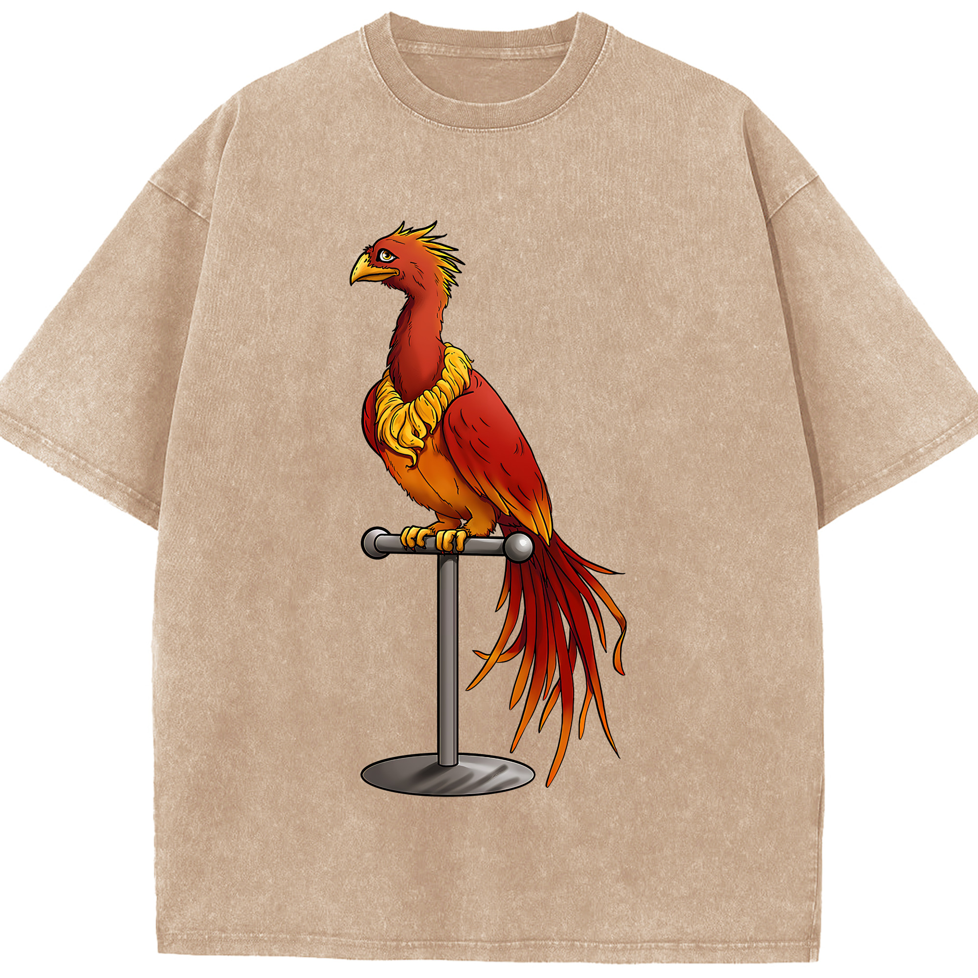 （画像用） Harry Potter ハリー・ポッターシリーズ 綿100% ヴィンテージ風 半袖Tシャツ（フロントプリント）