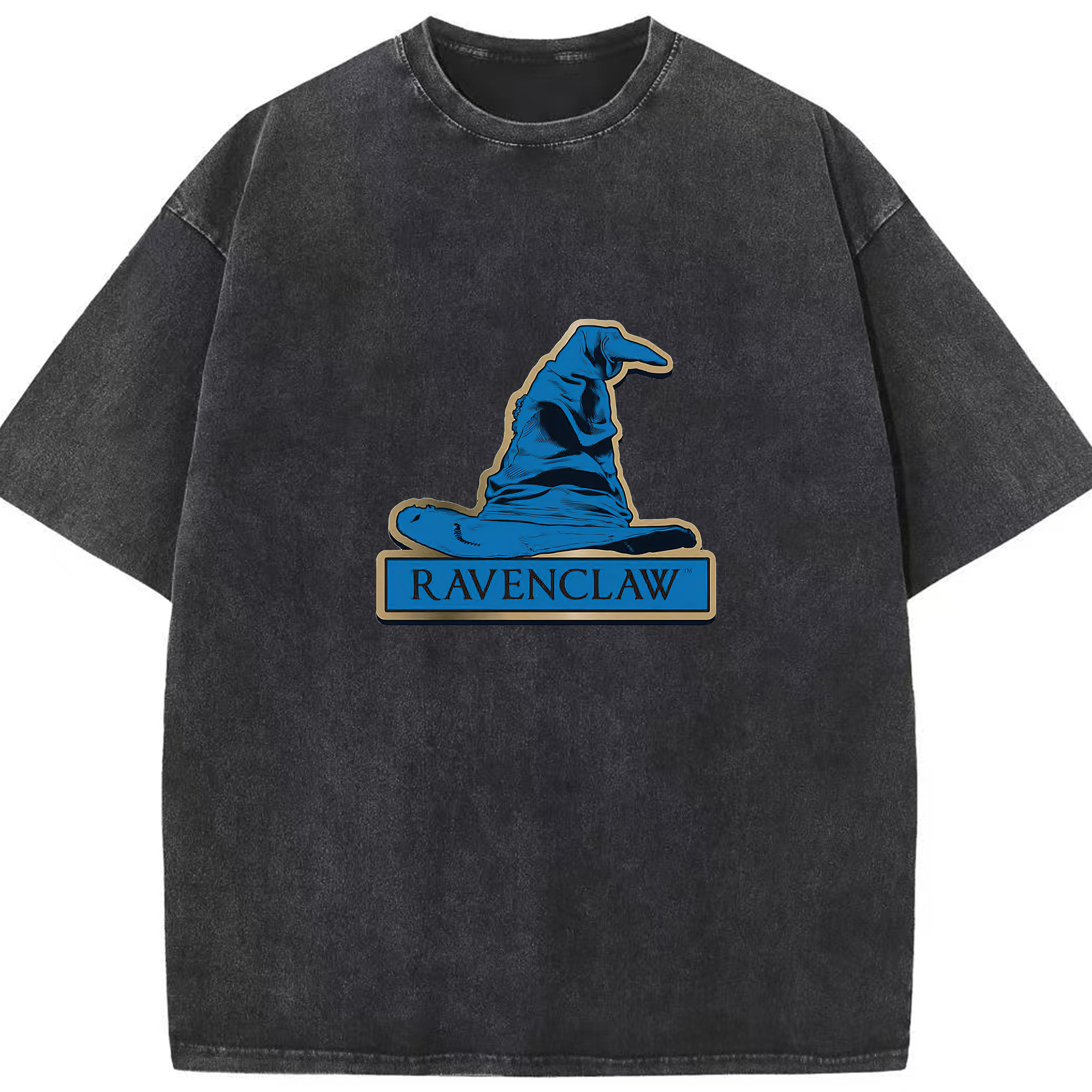 （画像用） Harry Potter ハリー・ポッターシリーズ 綿100% ヴィンテージ風 半袖Tシャツ（フロントプリント）