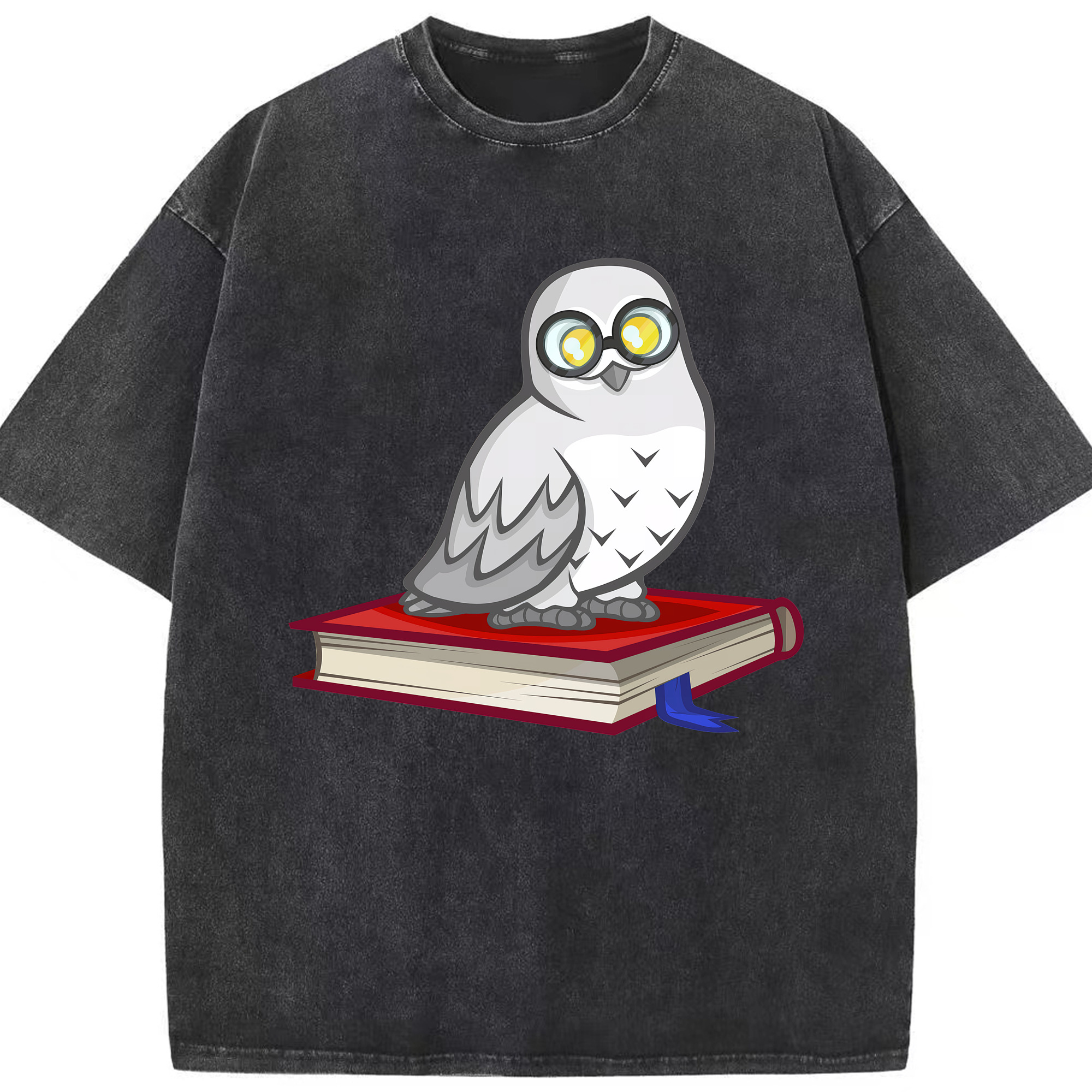 （画像用） Harry Potter ハリー・ポッターシリーズ 綿100% ヴィンテージ風 半袖Tシャツ（フロントプリント）