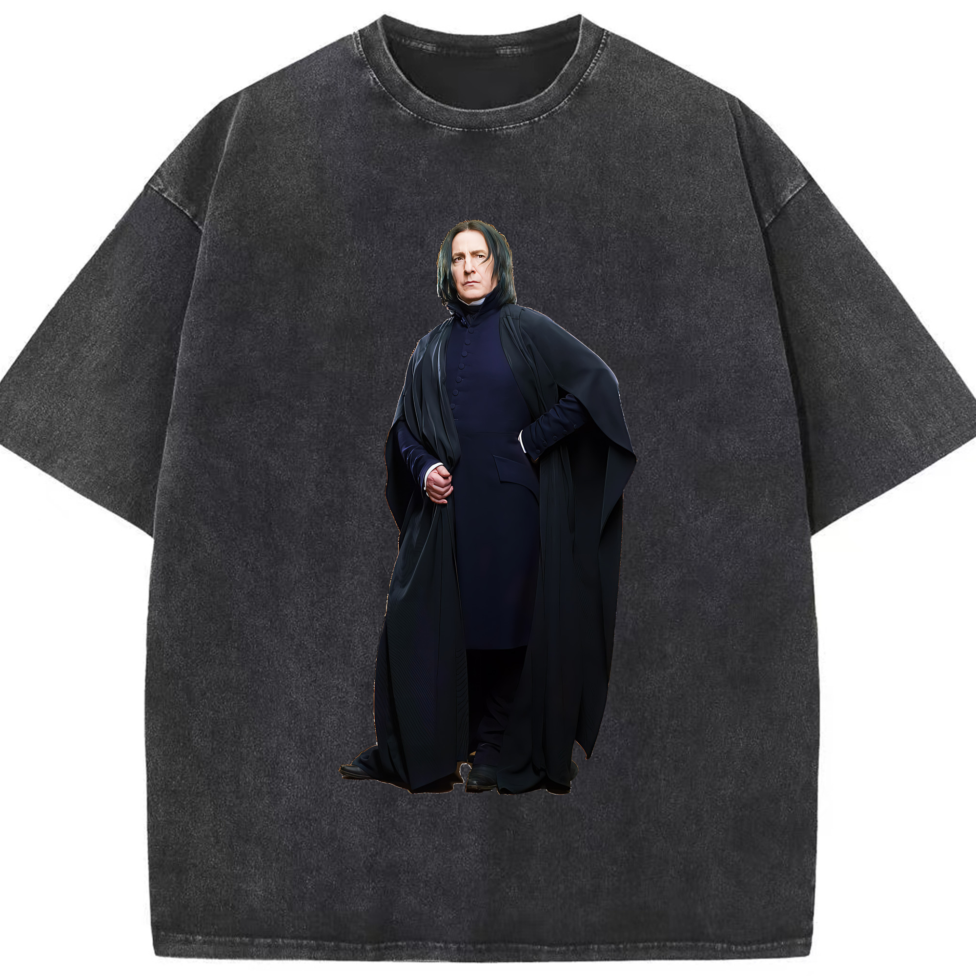 （画像用） Harry Potter ハリー・ポッターシリーズ 綿100% ヴィンテージ風 半袖Tシャツ（フロントプリント）