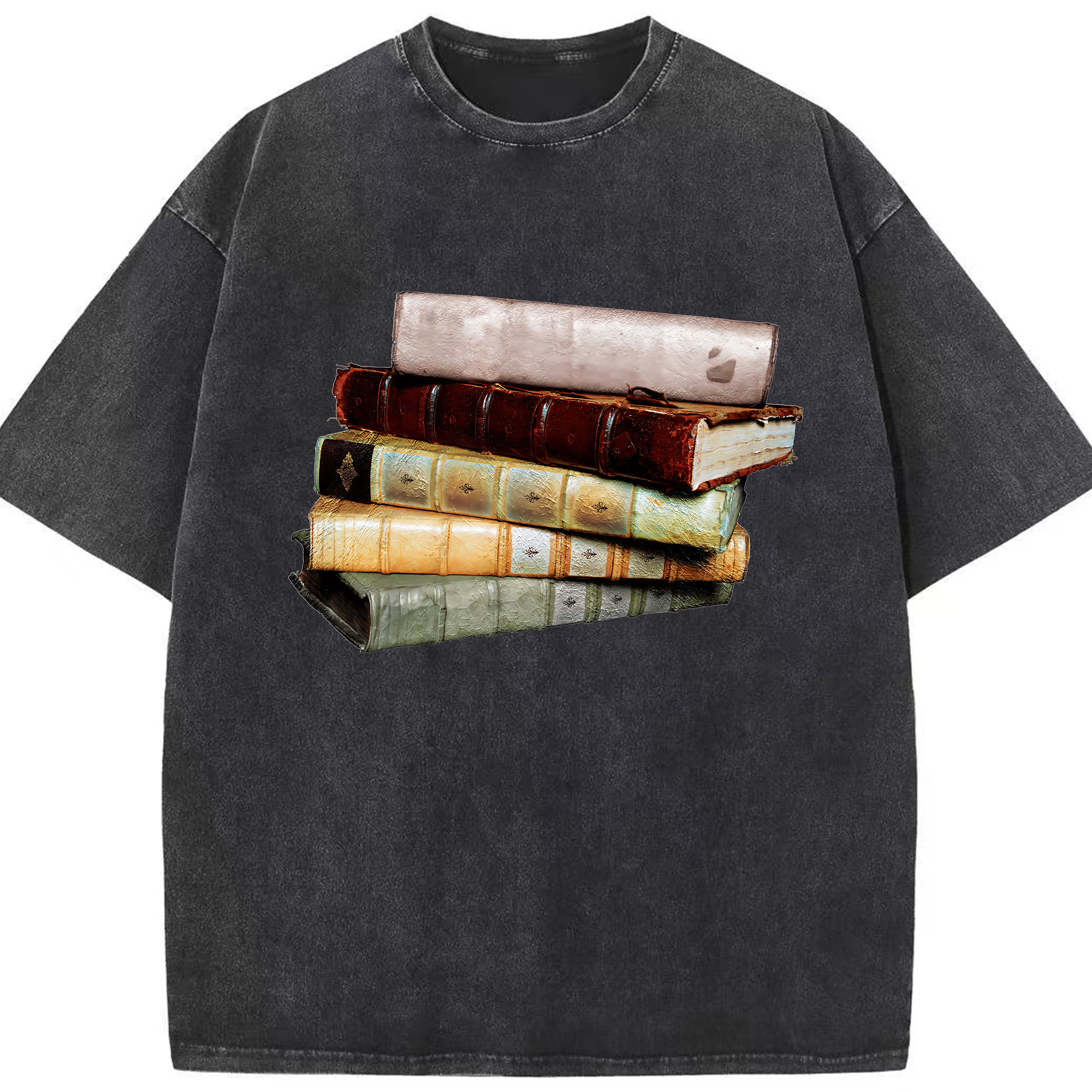 （画像用） Harry Potter ハリー・ポッターシリーズ 綿100% ヴィンテージ風 半袖Tシャツ（フロントプリント）