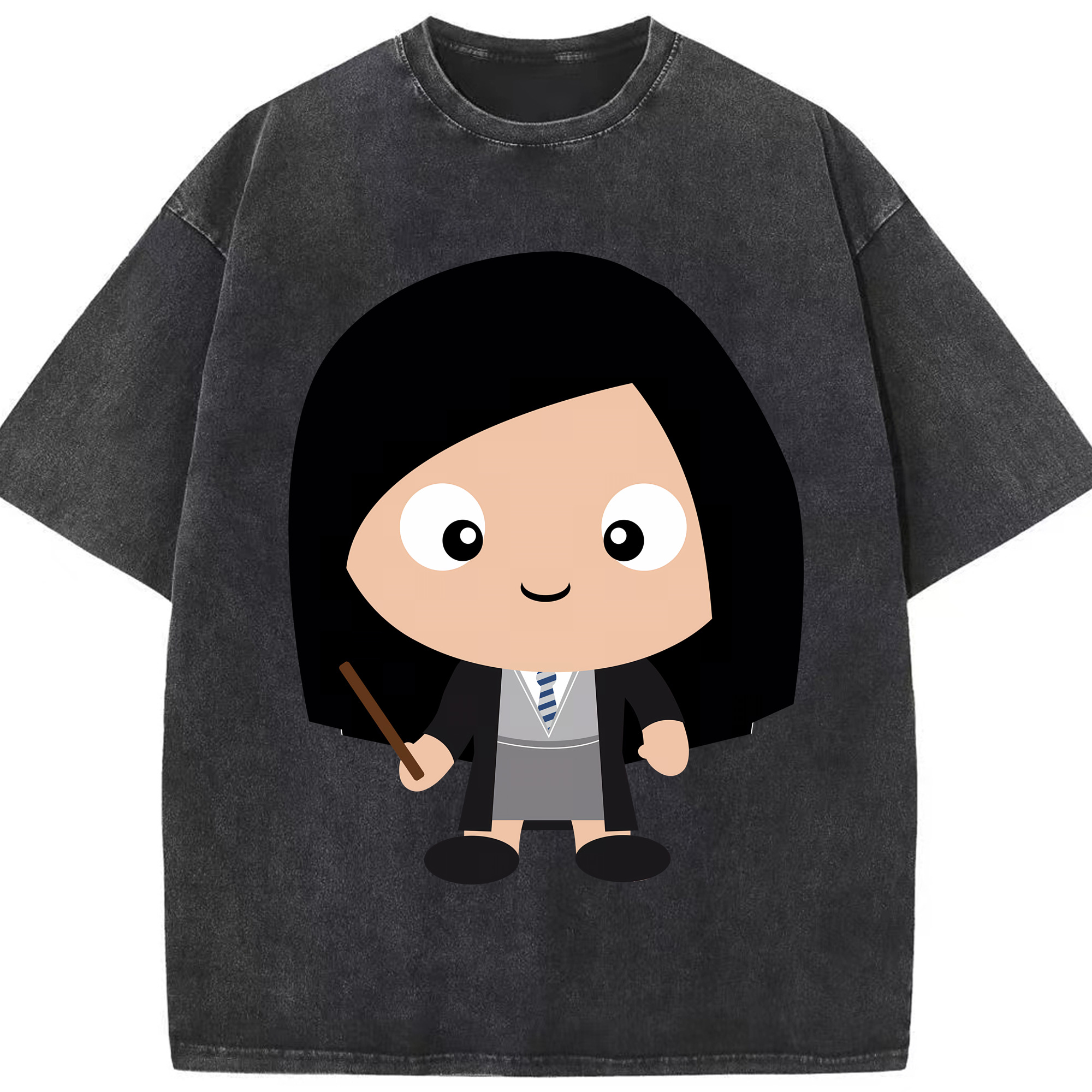 （画像用） Harry Potter ハリー・ポッターシリーズ 綿100% ヴィンテージ風 半袖Tシャツ（フロントプリント）
