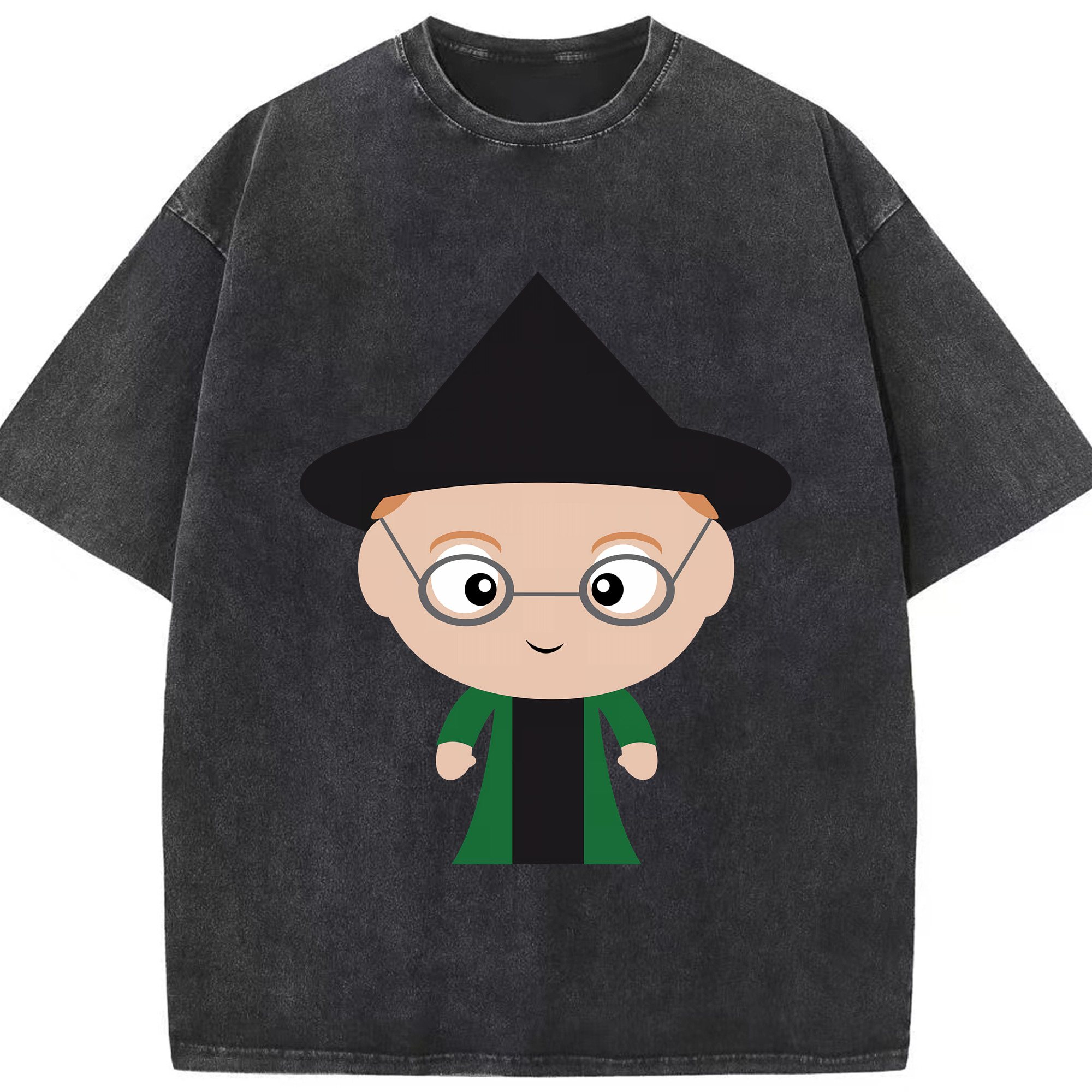 （画像用） Harry Potter ハリー・ポッターシリーズ 綿100% ヴィンテージ風 半袖Tシャツ（フロントプリント）