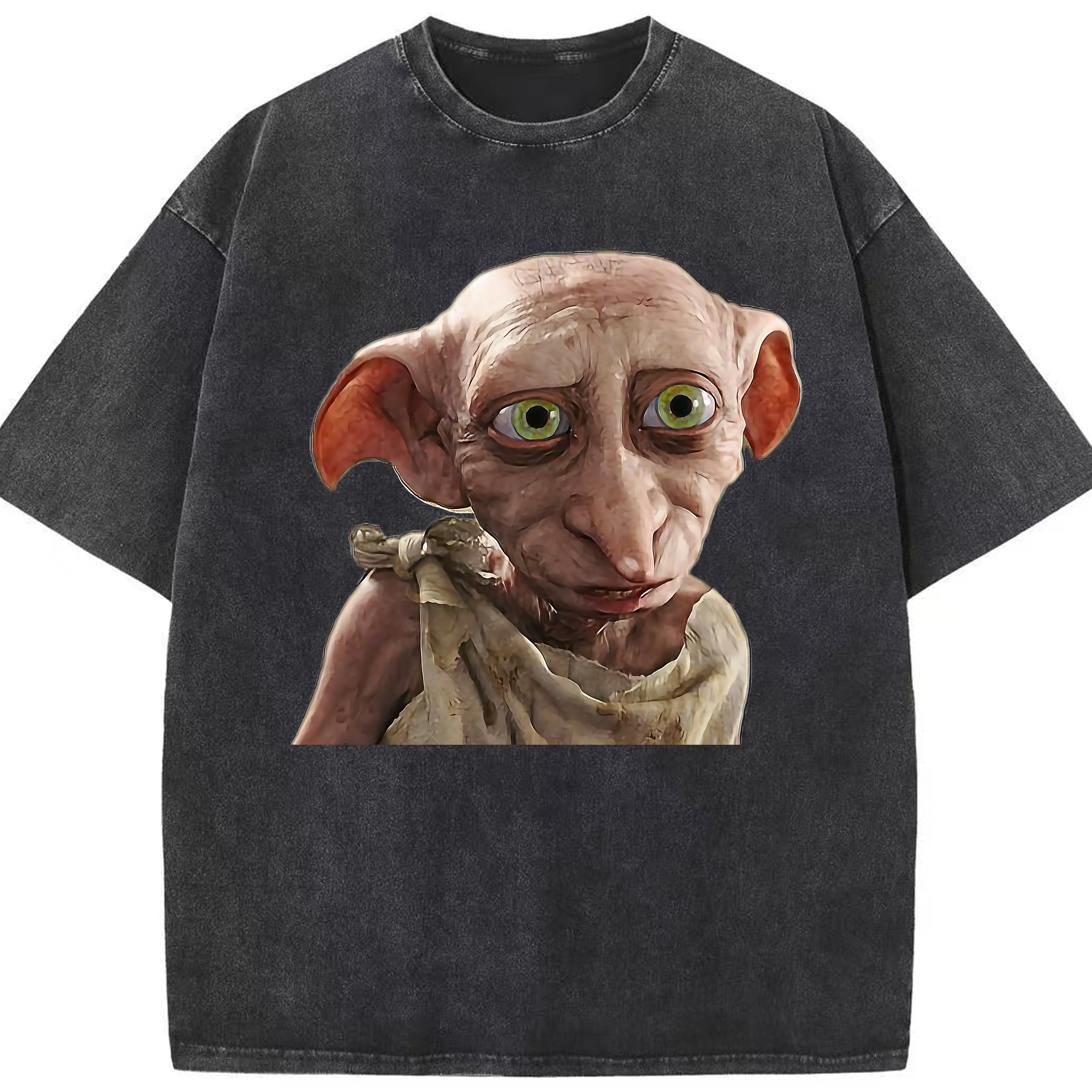 （画像用） Harry Potter ハリー・ポッターシリーズ 綿100% ヴィンテージ風 半袖Tシャツ（フロントプリント）