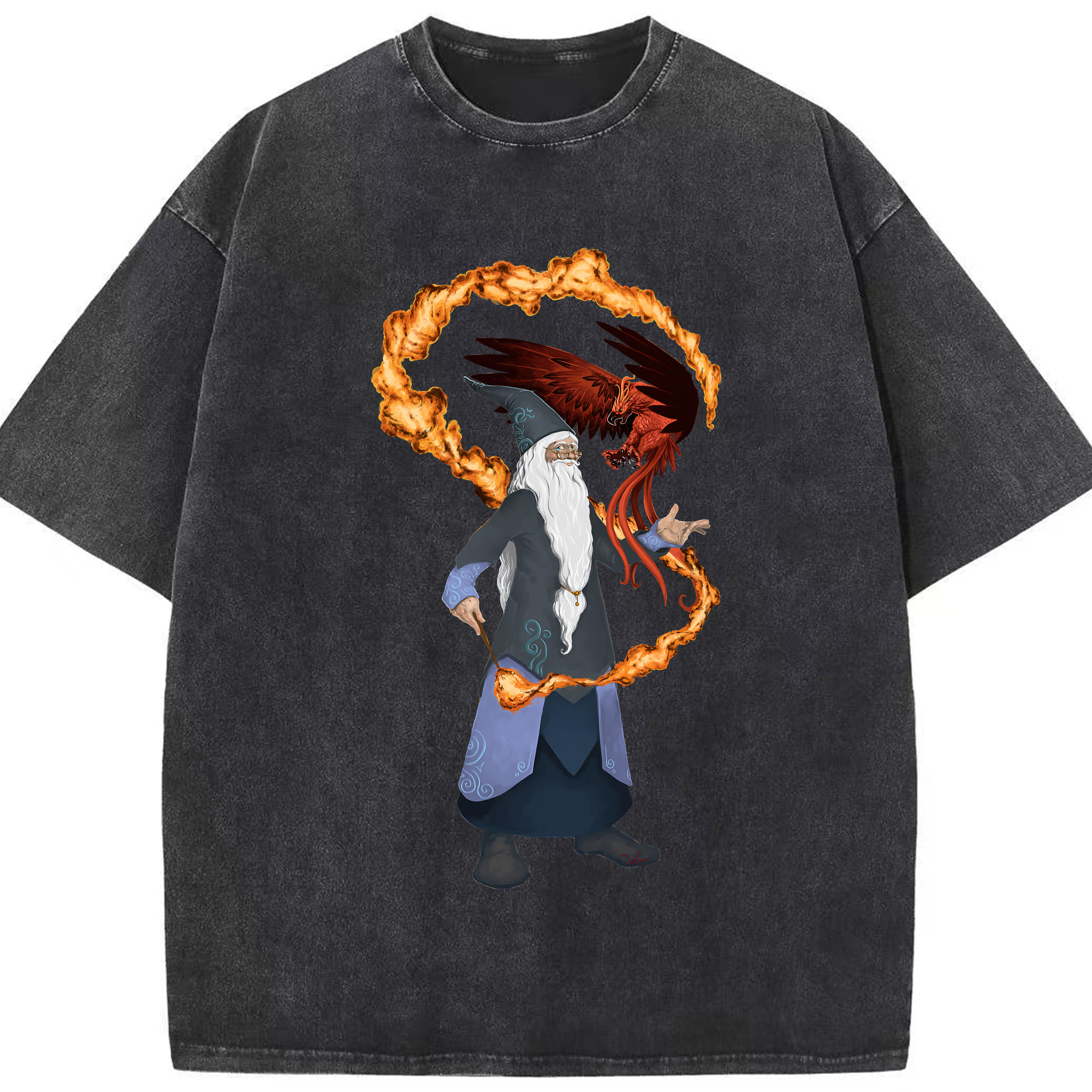 （画像用） Harry Potter ハリー・ポッターシリーズ 綿100% ヴィンテージ風 半袖Tシャツ（フロントプリント）