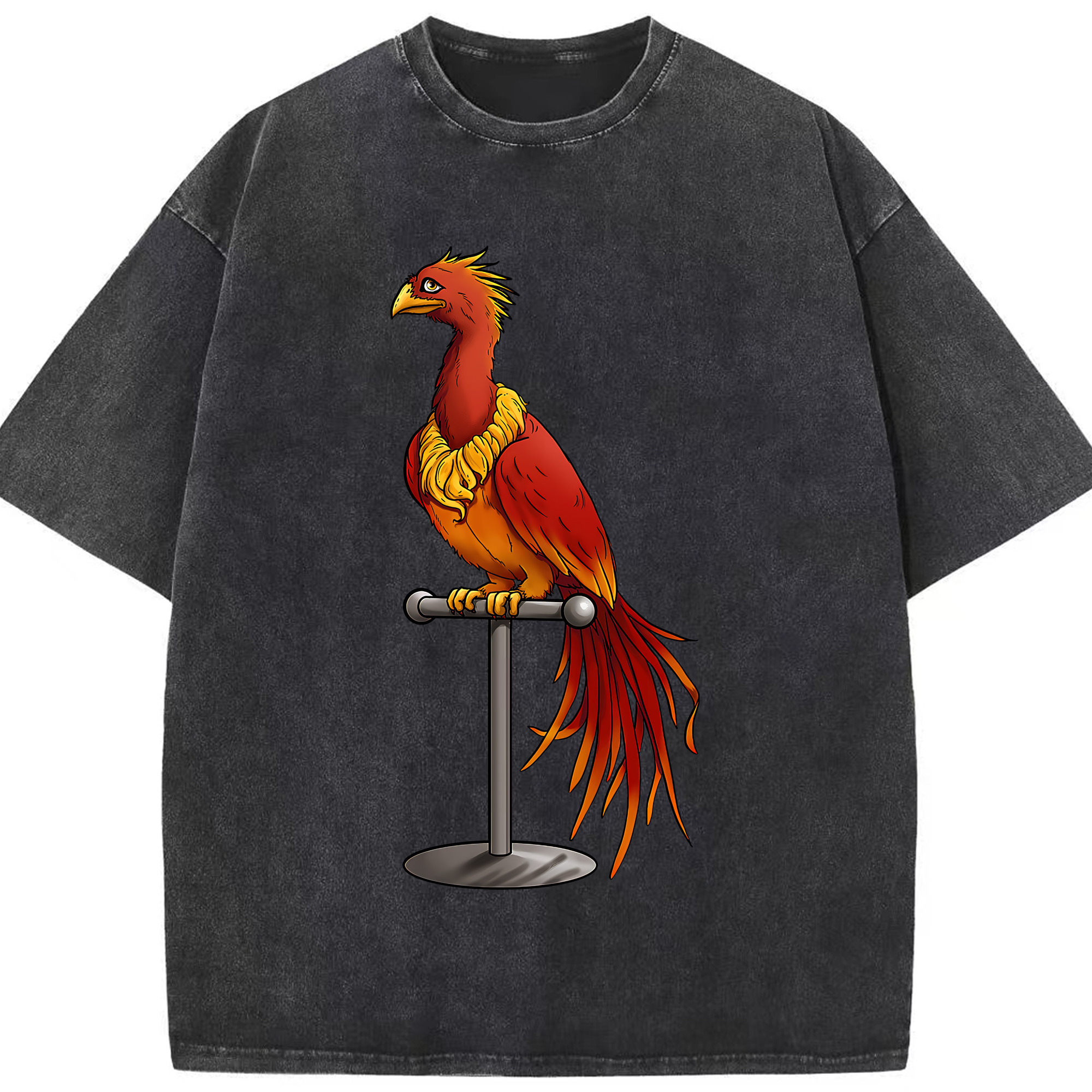 （画像用） Harry Potter ハリー・ポッターシリーズ 綿100% ヴィンテージ風 半袖Tシャツ（フロントプリント）