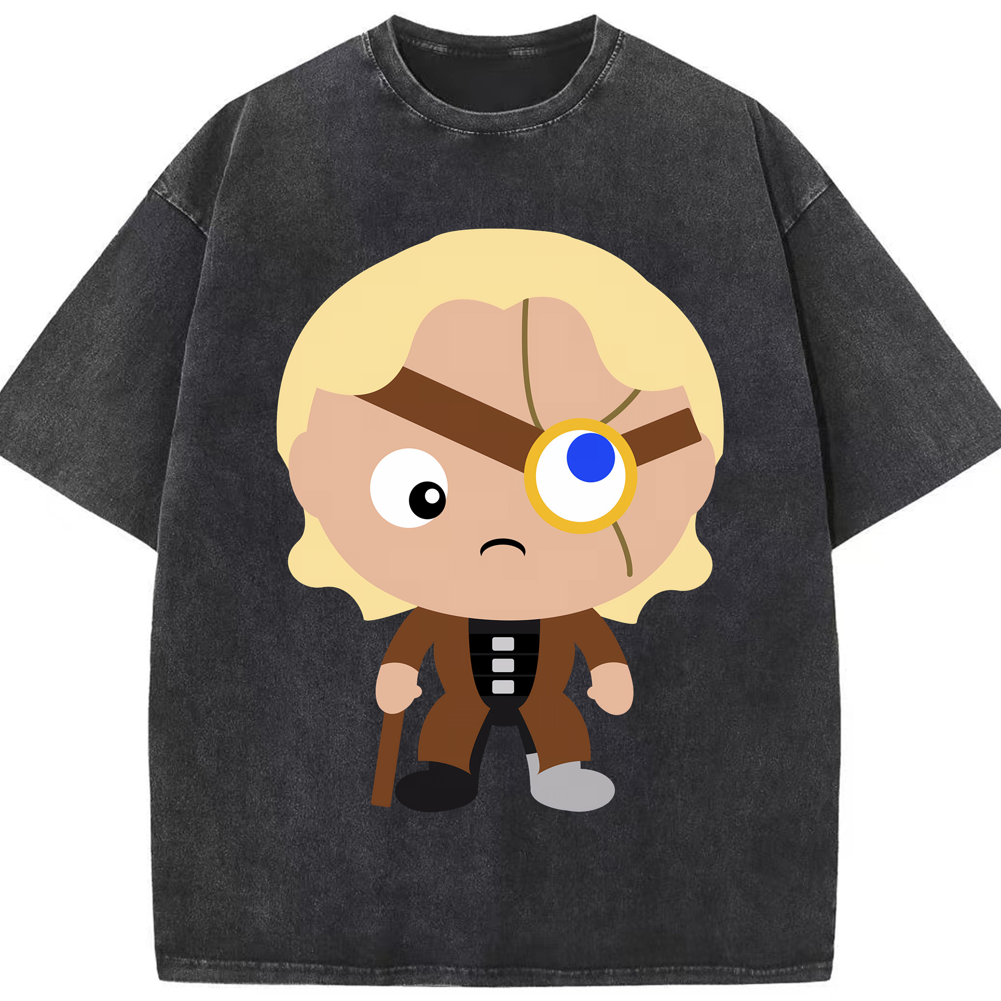 （画像用） Harry Potter ハリー・ポッターシリーズ 綿100% ヴィンテージ風 半袖Tシャツ（フロントプリント）