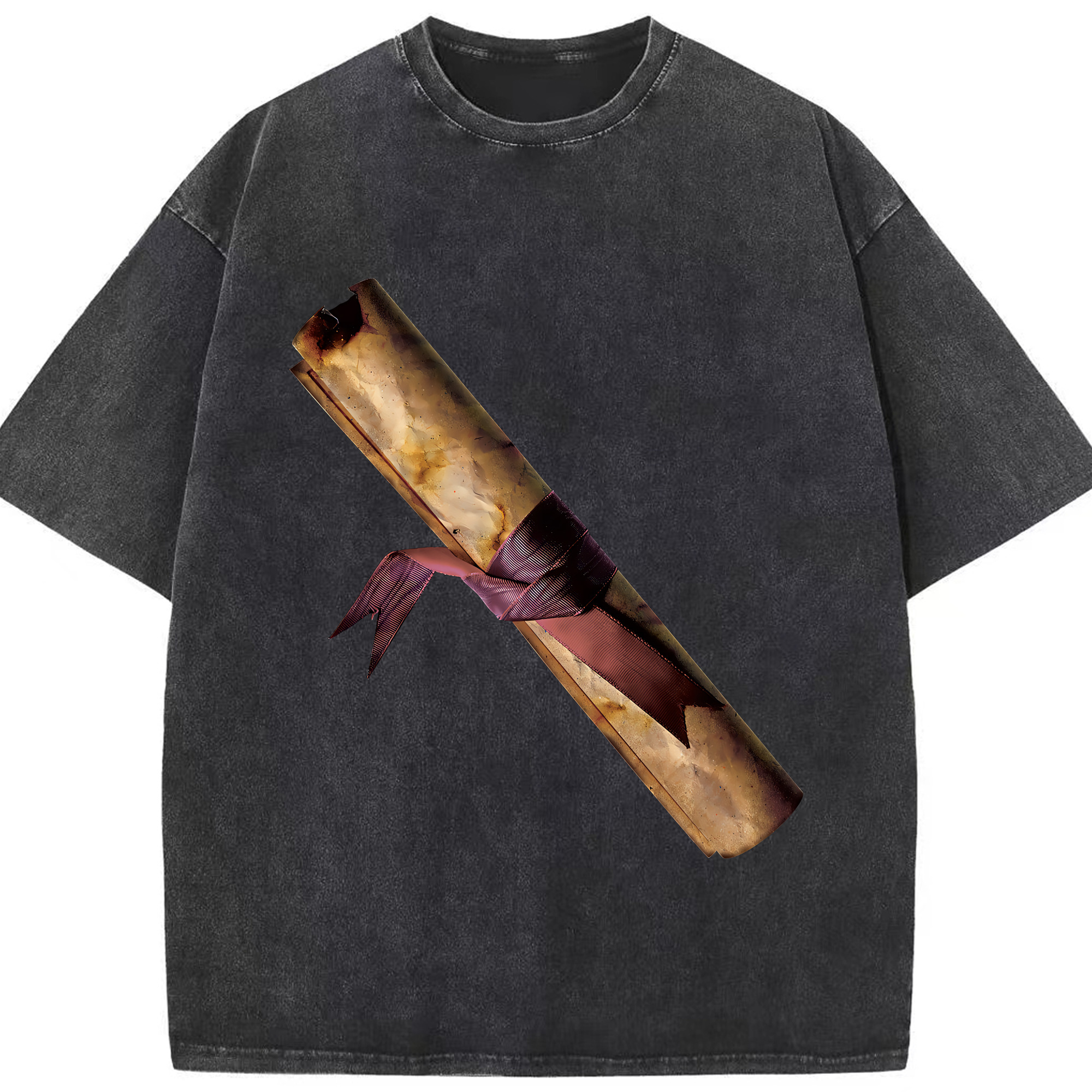 （画像用） Harry Potter ハリー・ポッターシリーズ 綿100% ヴィンテージ風 半袖Tシャツ（フロントプリント）
