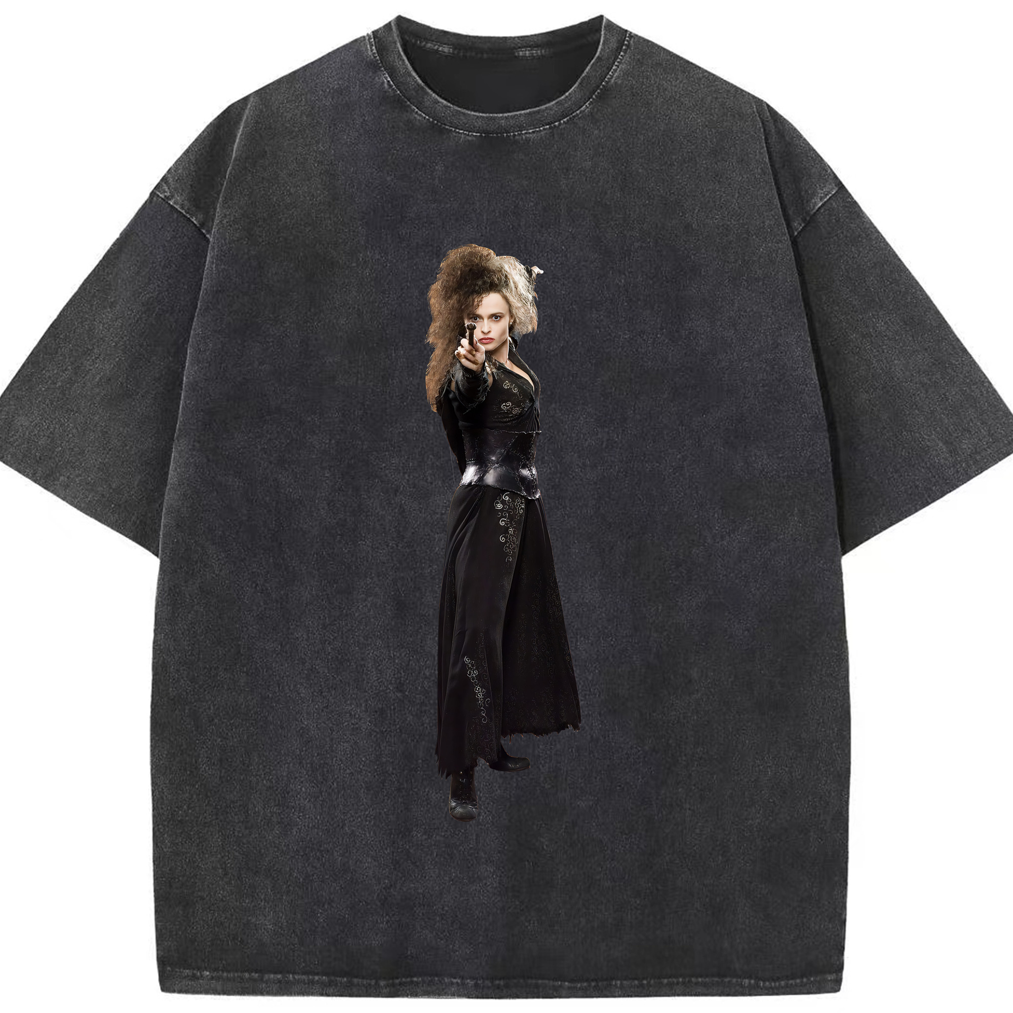 （画像用） Harry Potter ハリー・ポッターシリーズ 綿100% ヴィンテージ風 半袖Tシャツ（フロントプリント）