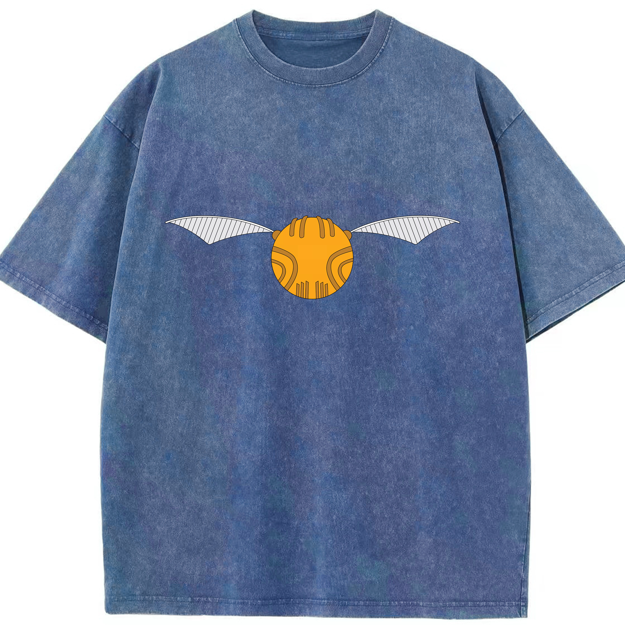 （画像用） Harry Potter ハリー・ポッターシリーズ 綿100% ヴィンテージ風 半袖Tシャツ（フロントプリント）