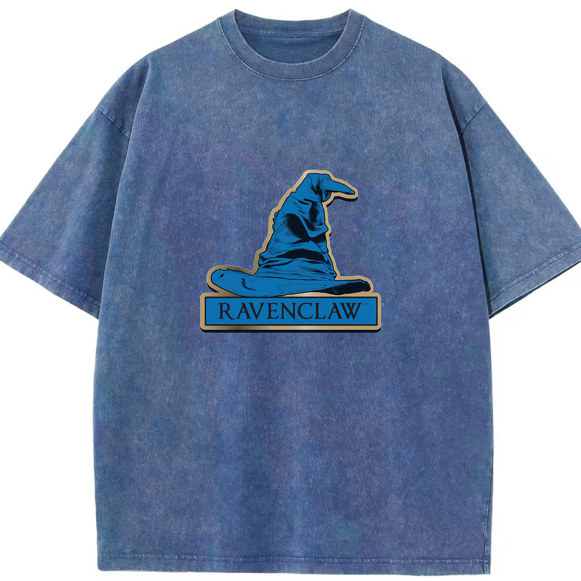 （画像用） Harry Potter ハリー・ポッターシリーズ 綿100% ヴィンテージ風 半袖Tシャツ（フロントプリント）
