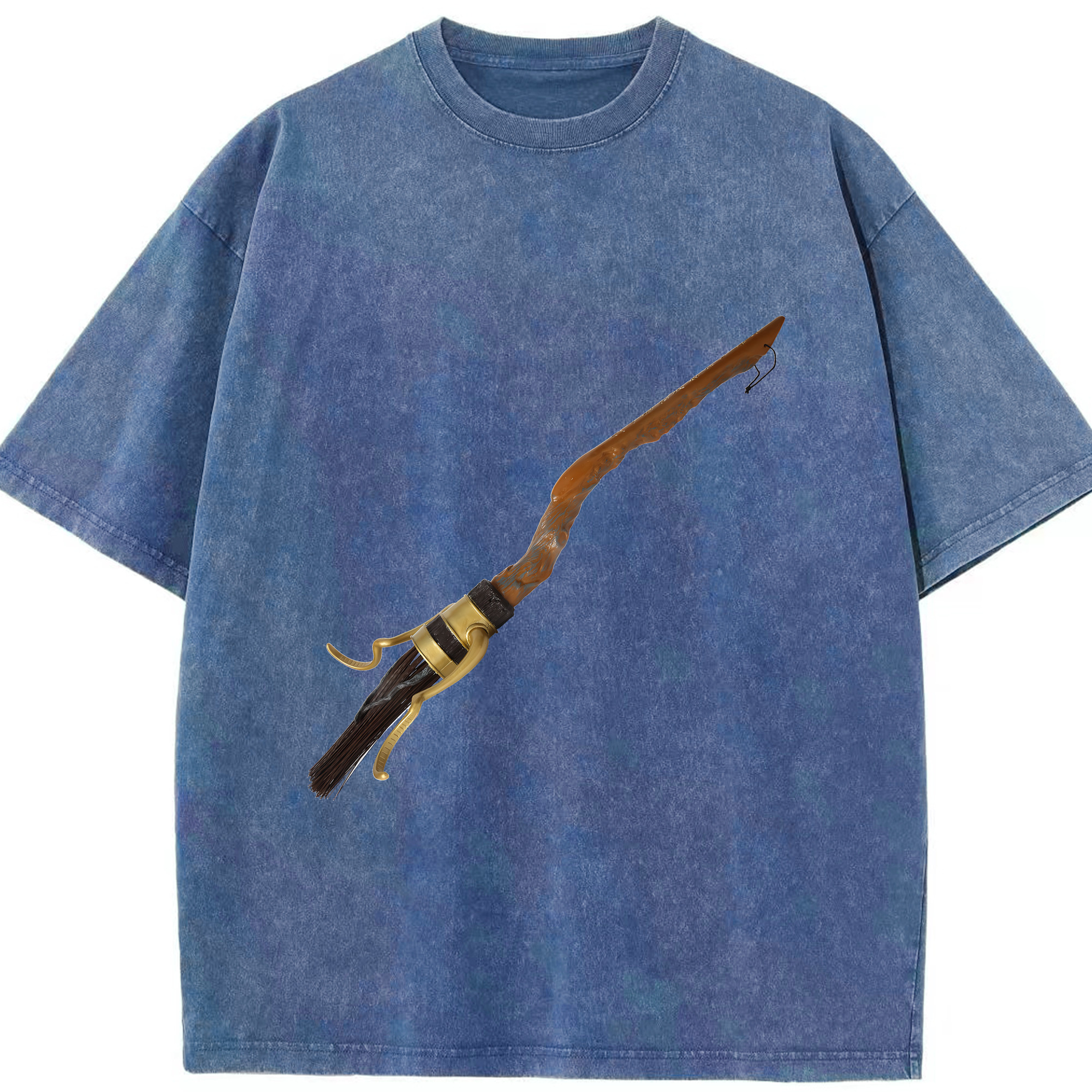 （画像用） Harry Potter ハリー・ポッターシリーズ 綿100% ヴィンテージ風 半袖Tシャツ（フロントプリント）