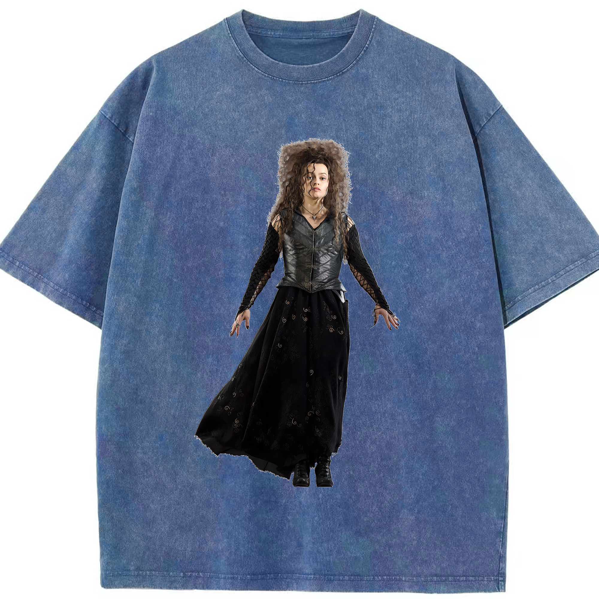 （画像用） Harry Potter ハリー・ポッターシリーズ 綿100% ヴィンテージ風 半袖Tシャツ（フロントプリント）