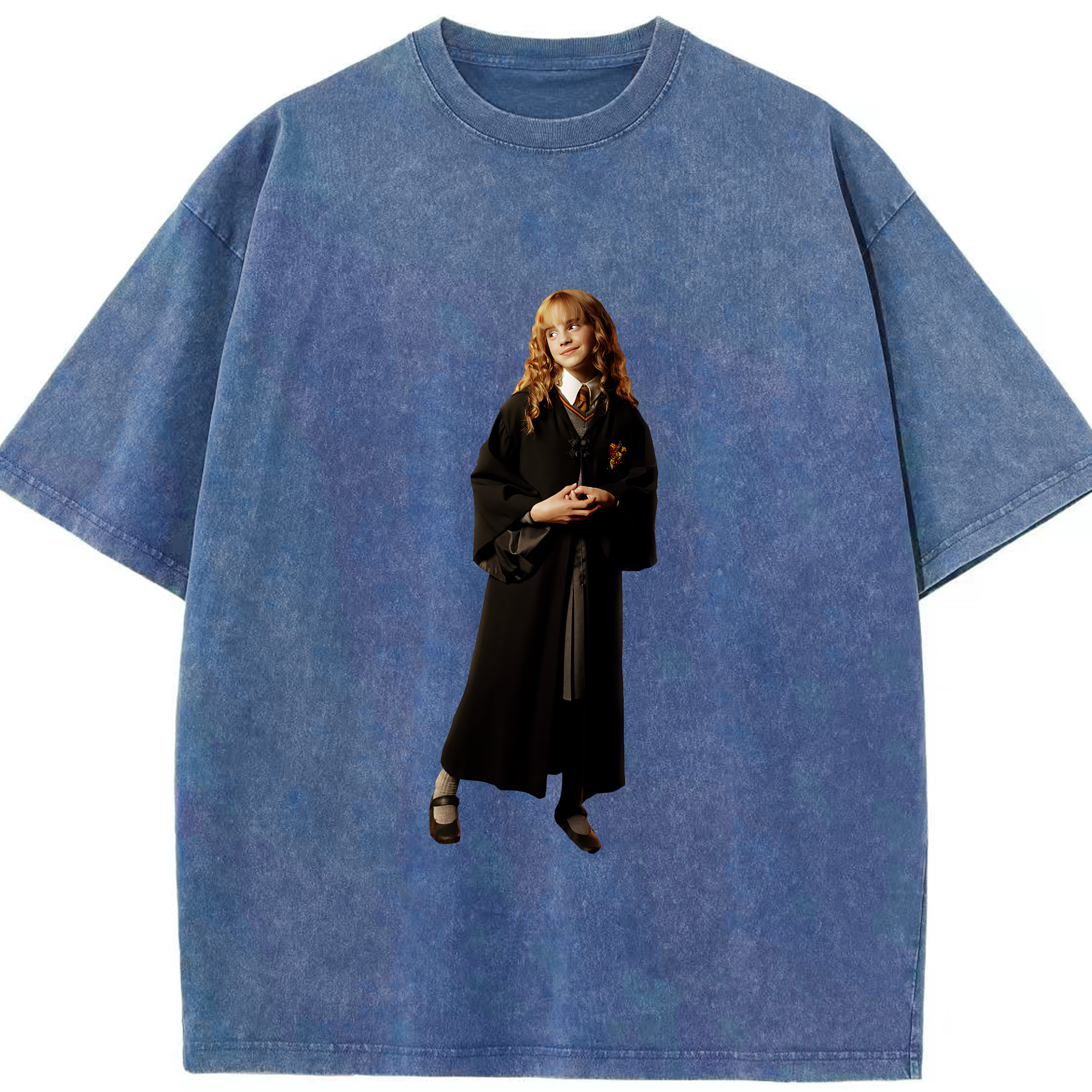 （画像用） Harry Potter ハリー・ポッターシリーズ 綿100% ヴィンテージ風 半袖Tシャツ（フロントプリント）