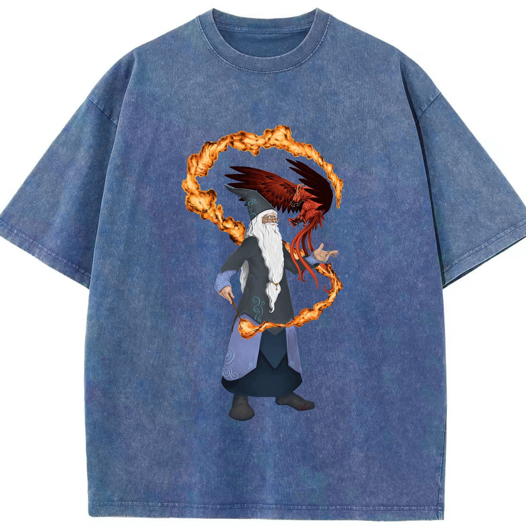 （画像用） Harry Potter ハリー・ポッターシリーズ 綿100% ヴィンテージ風 半袖Tシャツ（フロントプリント）