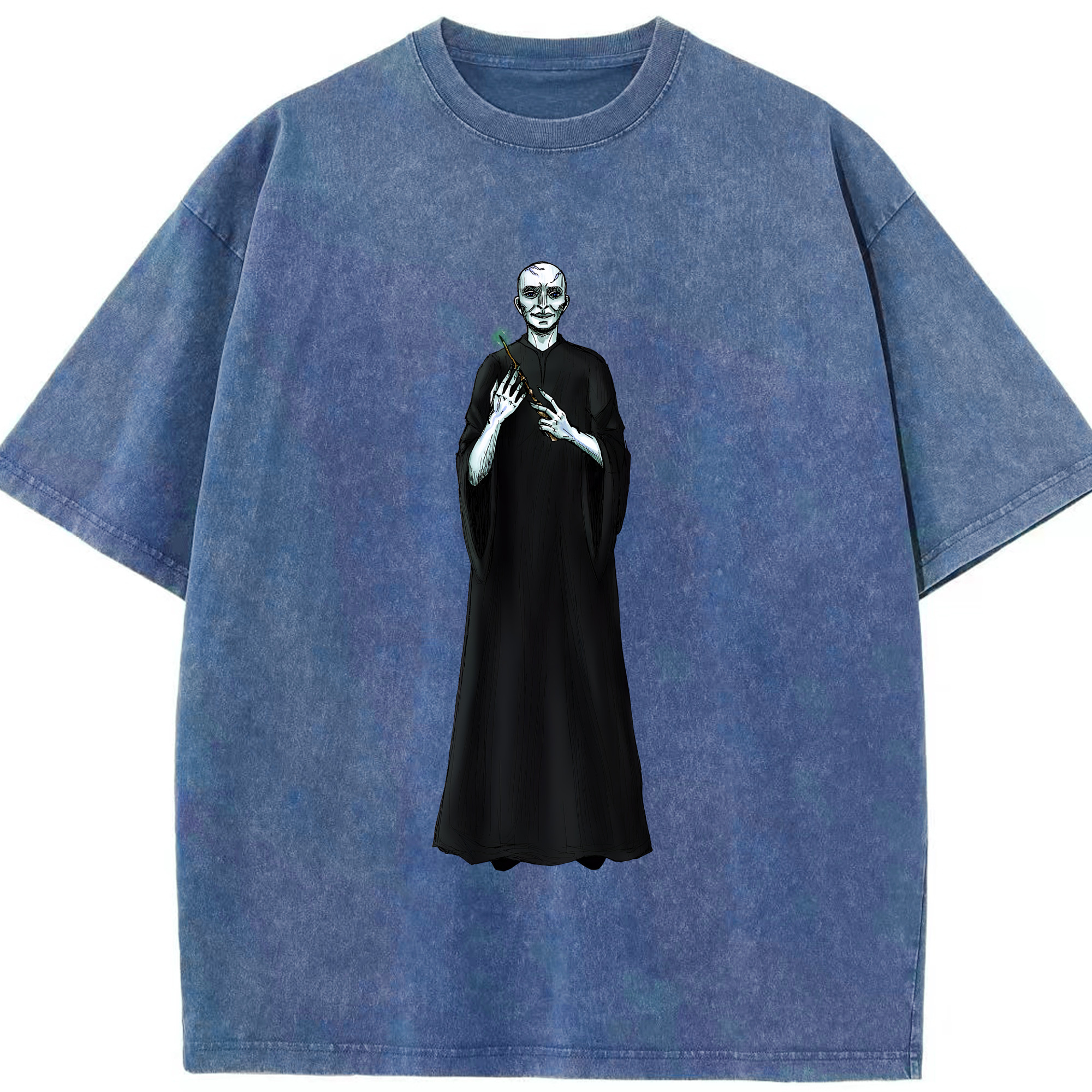 （画像用） Harry Potter ハリー・ポッターシリーズ 綿100% ヴィンテージ風 半袖Tシャツ（フロントプリント）
