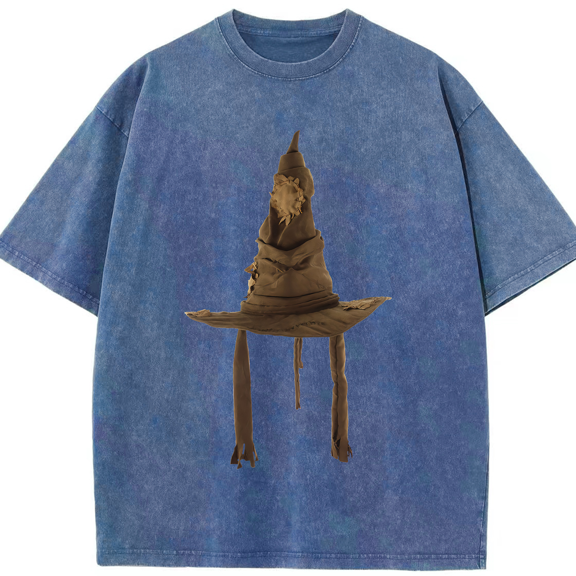 （画像用） Harry Potter ハリー・ポッターシリーズ 綿100% ヴィンテージ風 半袖Tシャツ（フロントプリント）