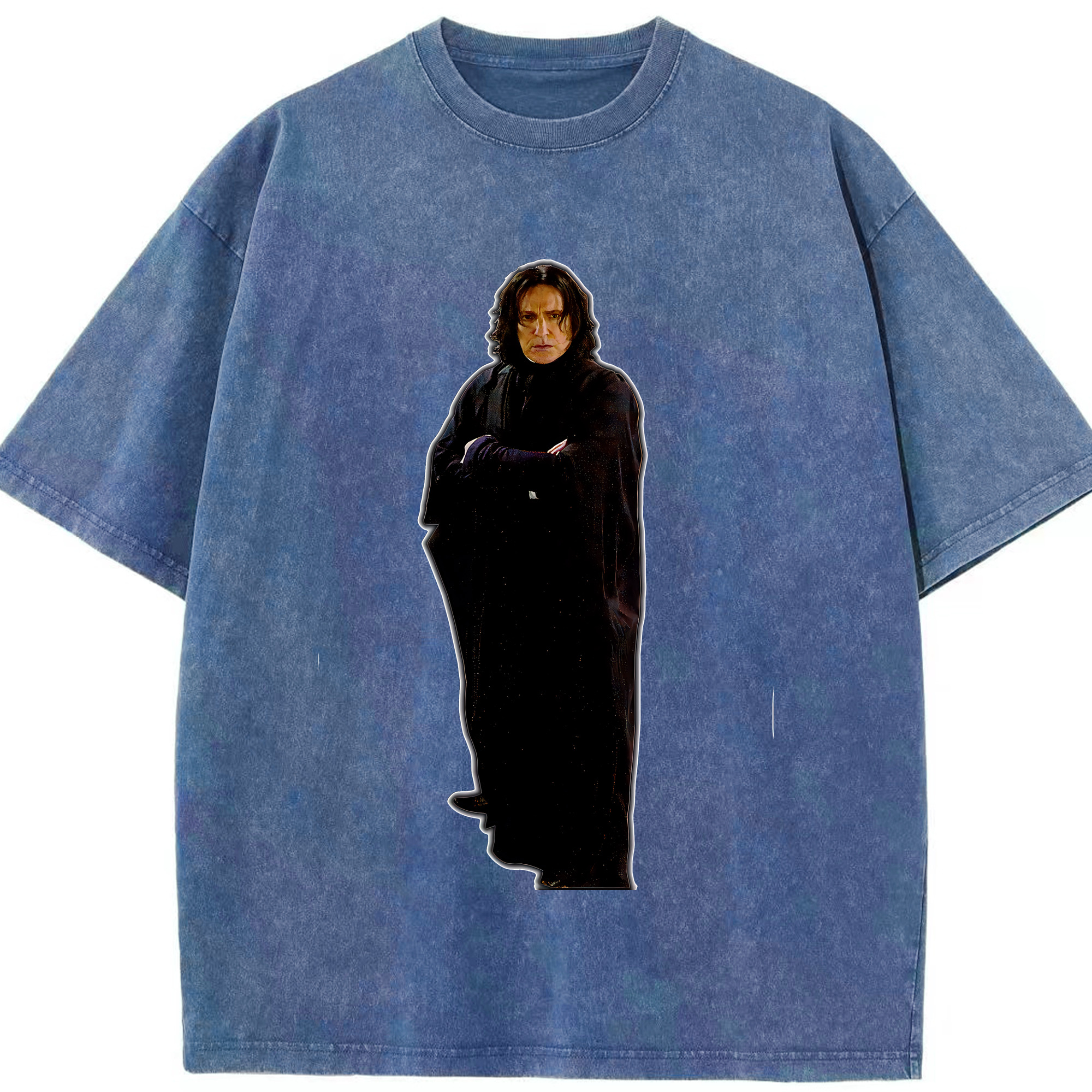 （画像用） Harry Potter ハリー・ポッターシリーズ 綿100% ヴィンテージ風 半袖Tシャツ（フロントプリント）