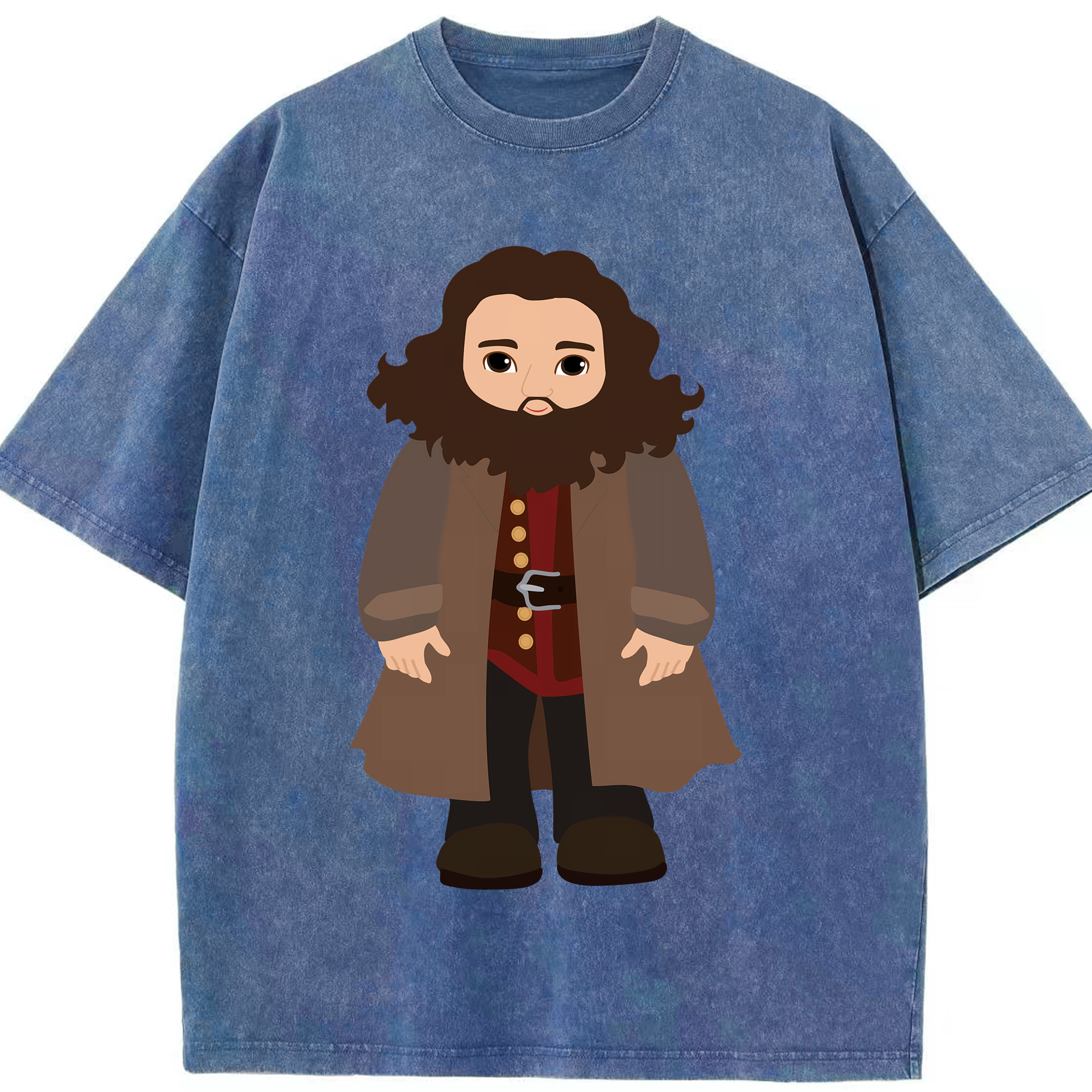 （画像用） Harry Potter ハリー・ポッターシリーズ 綿100% ヴィンテージ風 半袖Tシャツ（フロントプリント）