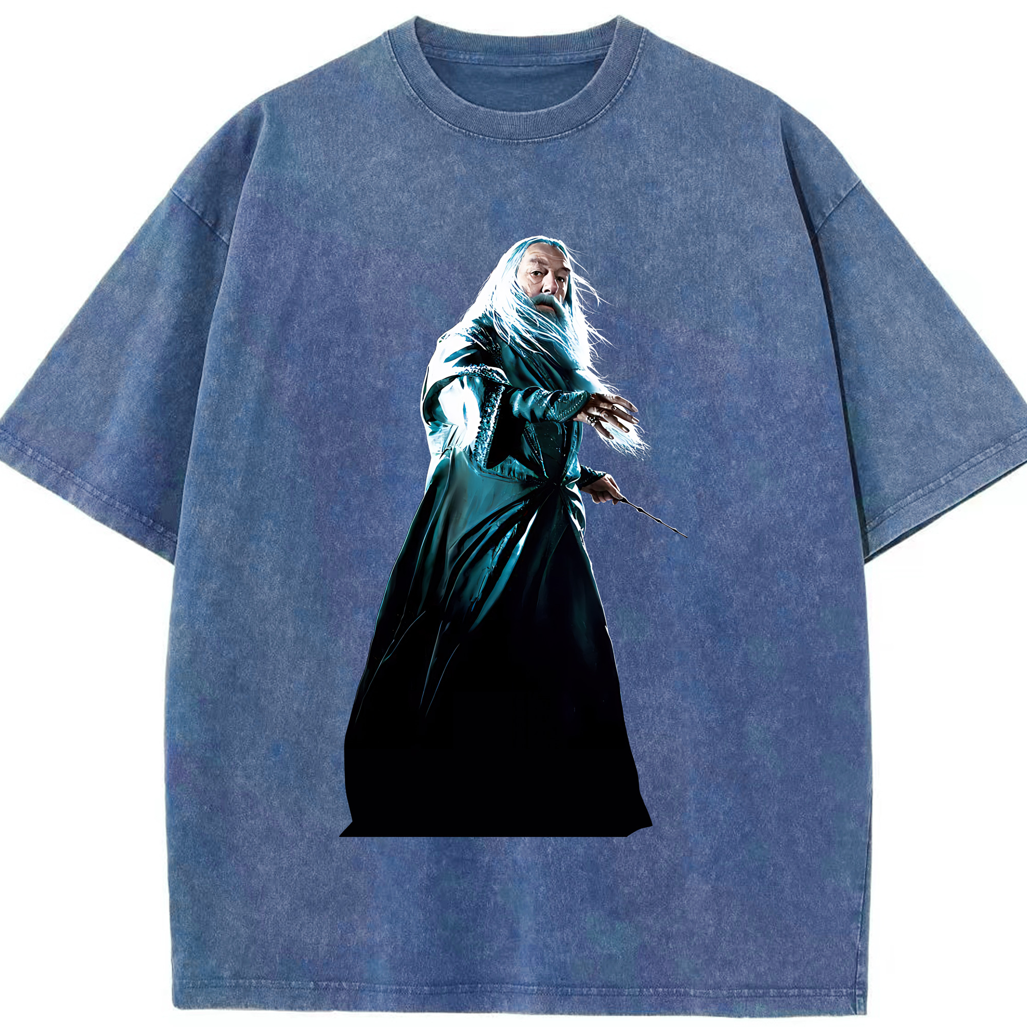 （画像用） Harry Potter ハリー・ポッターシリーズ 綿100% ヴィンテージ風 半袖Tシャツ（フロントプリント）