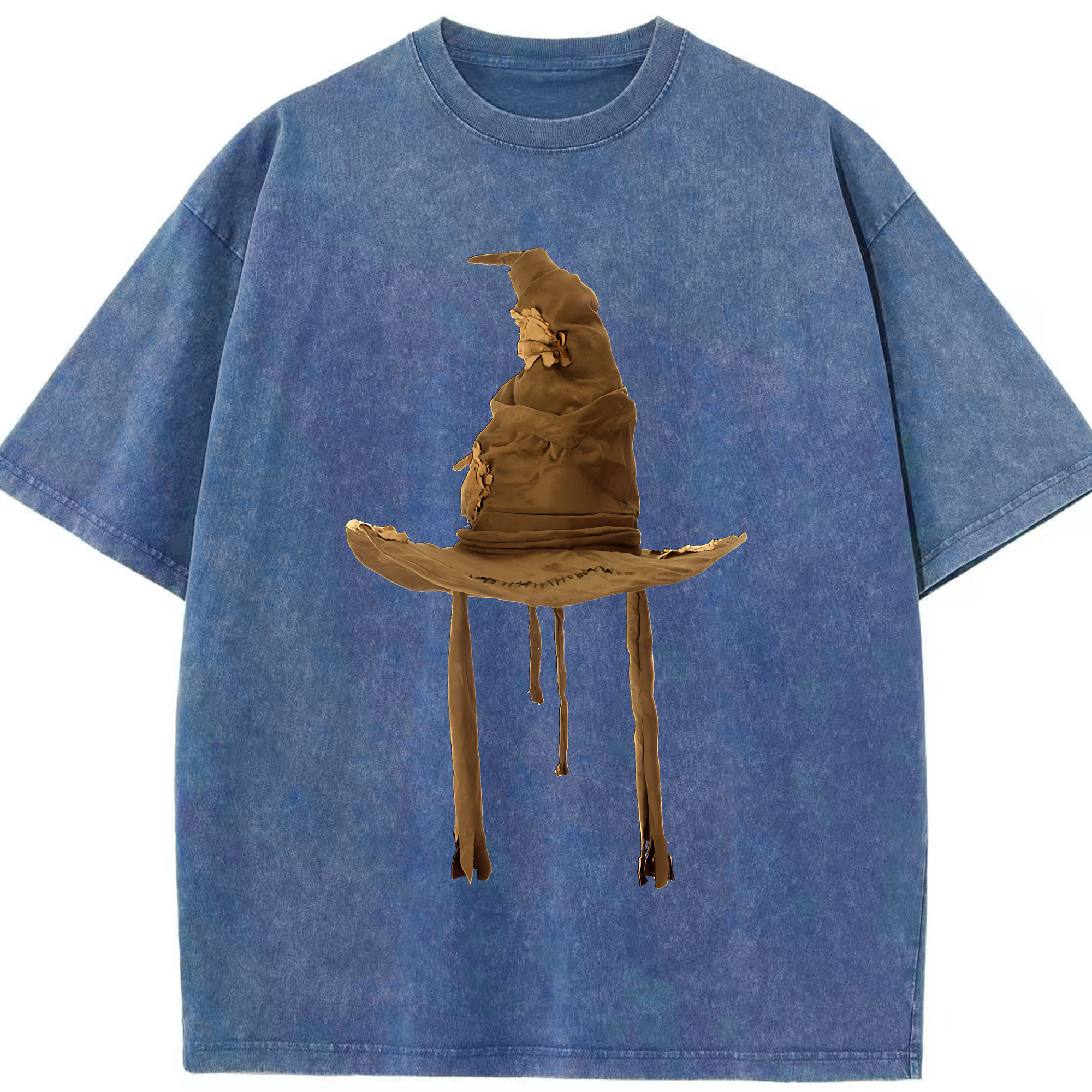 （画像用） Harry Potter ハリー・ポッターシリーズ 綿100% ヴィンテージ風 半袖Tシャツ（フロントプリント）