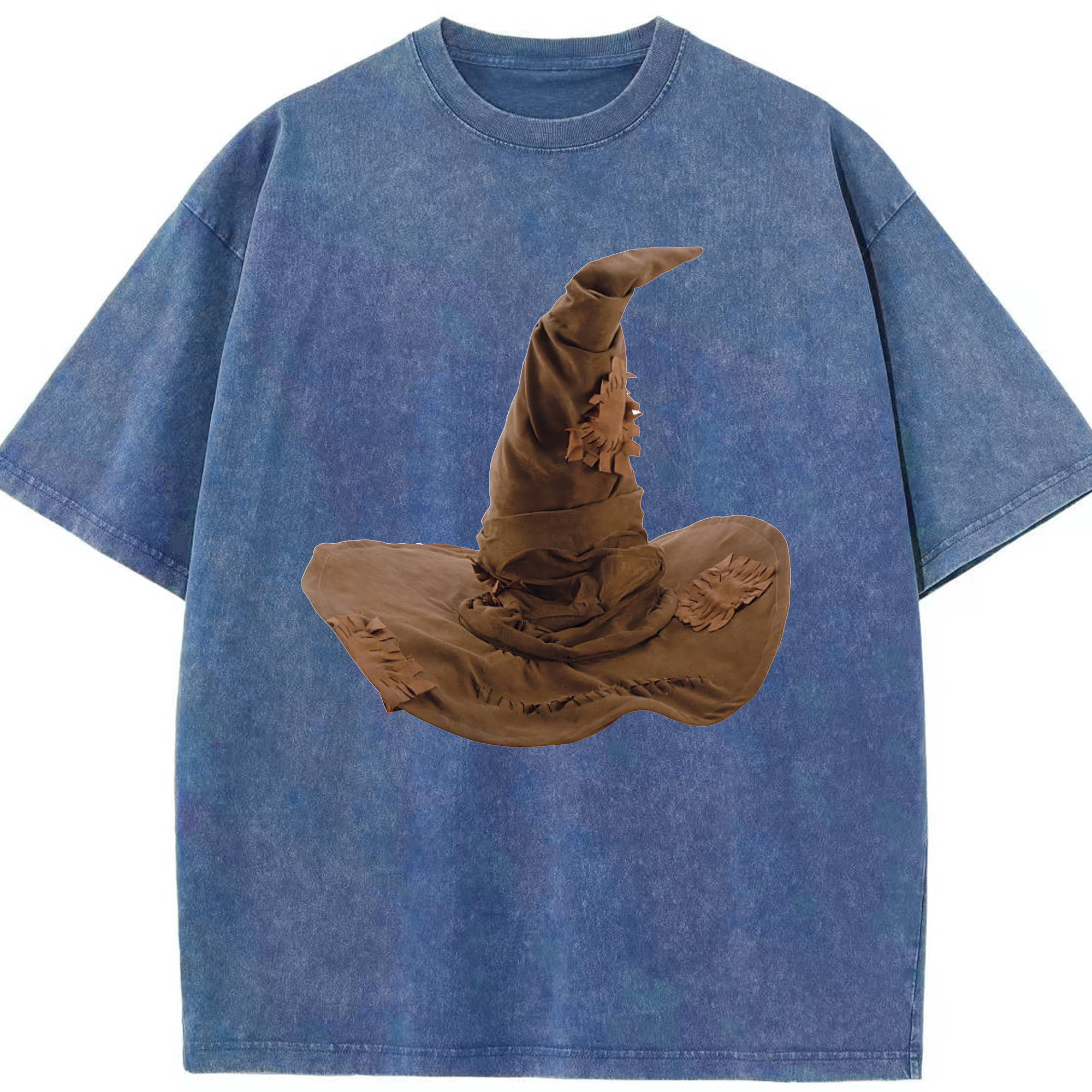 （画像用） Harry Potter ハリー・ポッターシリーズ 綿100% ヴィンテージ風 半袖Tシャツ（フロントプリント）
