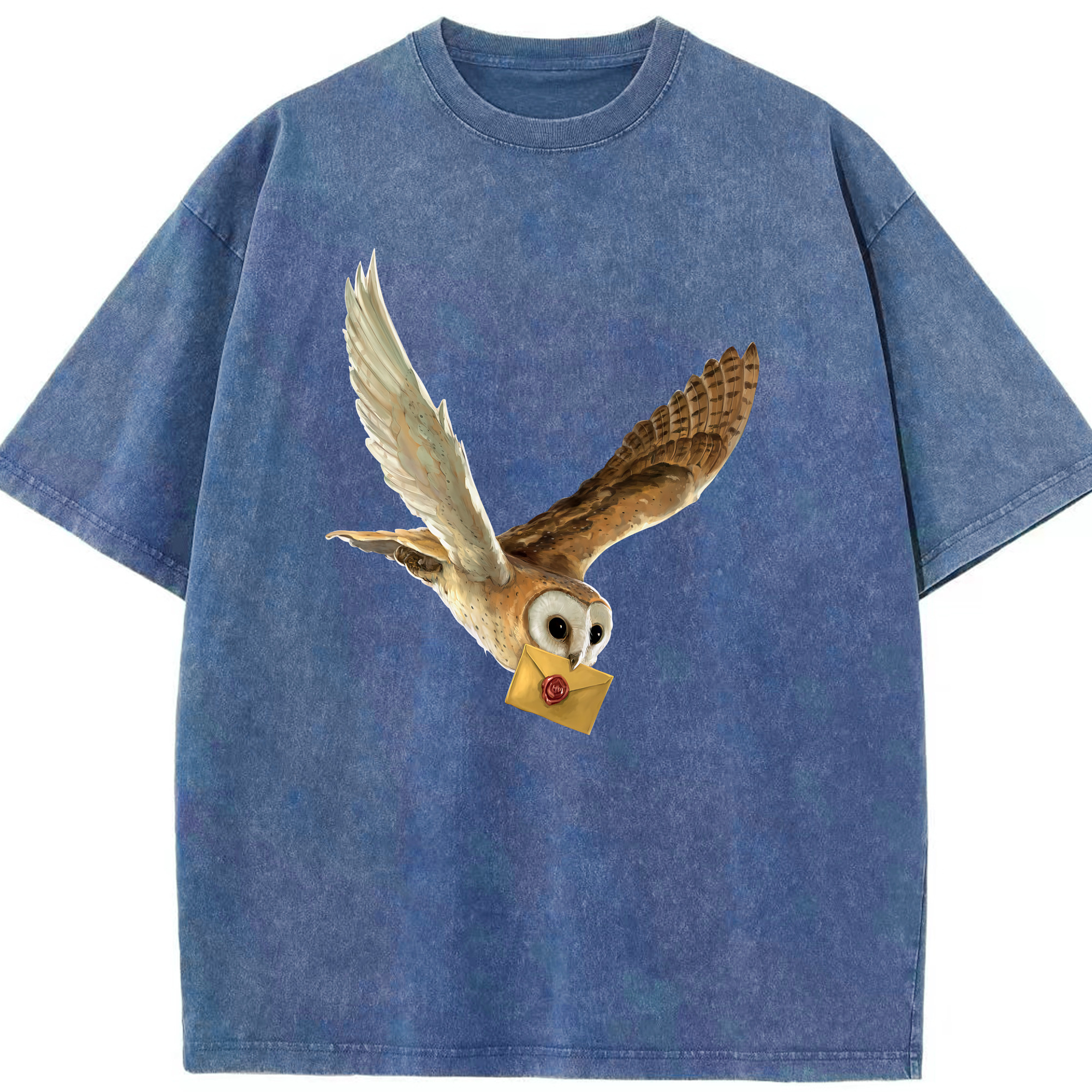 （画像用） Harry Potter ハリー・ポッターシリーズ 綿100% ヴィンテージ風 半袖Tシャツ（フロントプリント）