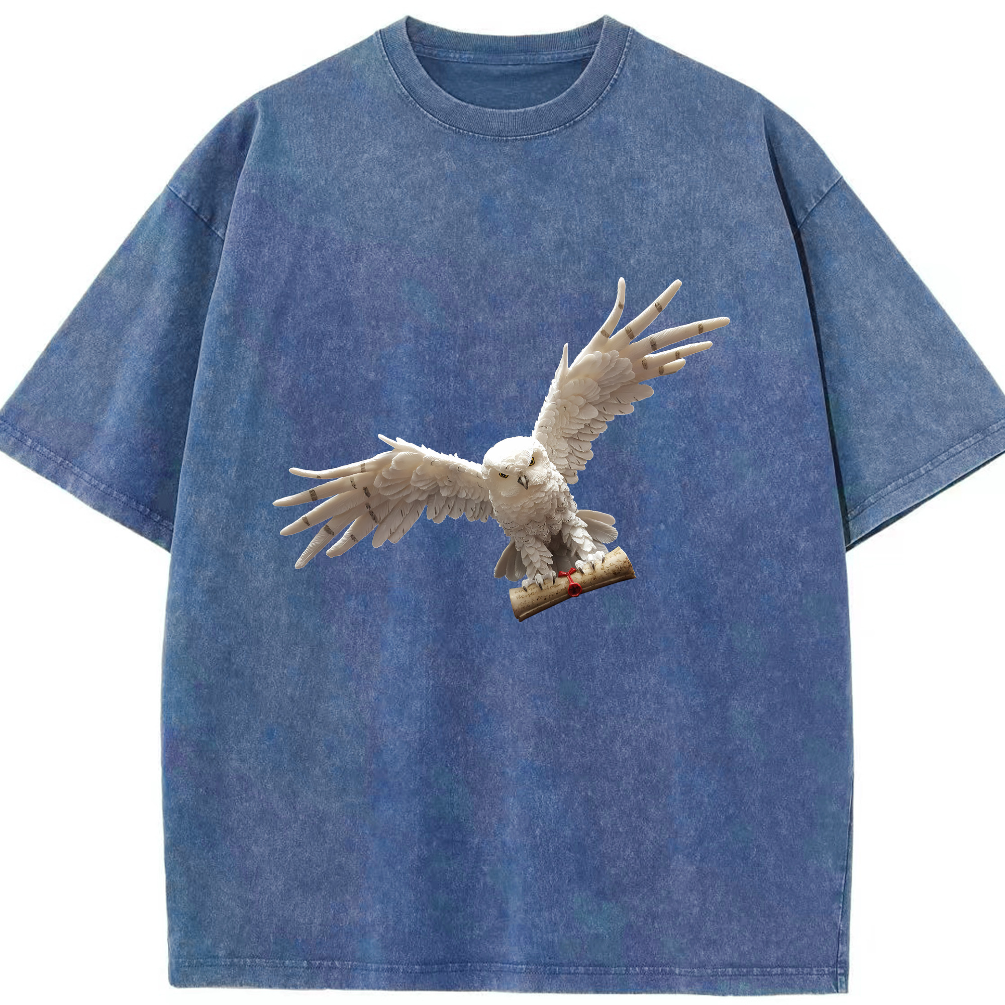 （画像用） Harry Potter ハリー・ポッターシリーズ 綿100% ヴィンテージ風 半袖Tシャツ（フロントプリント）