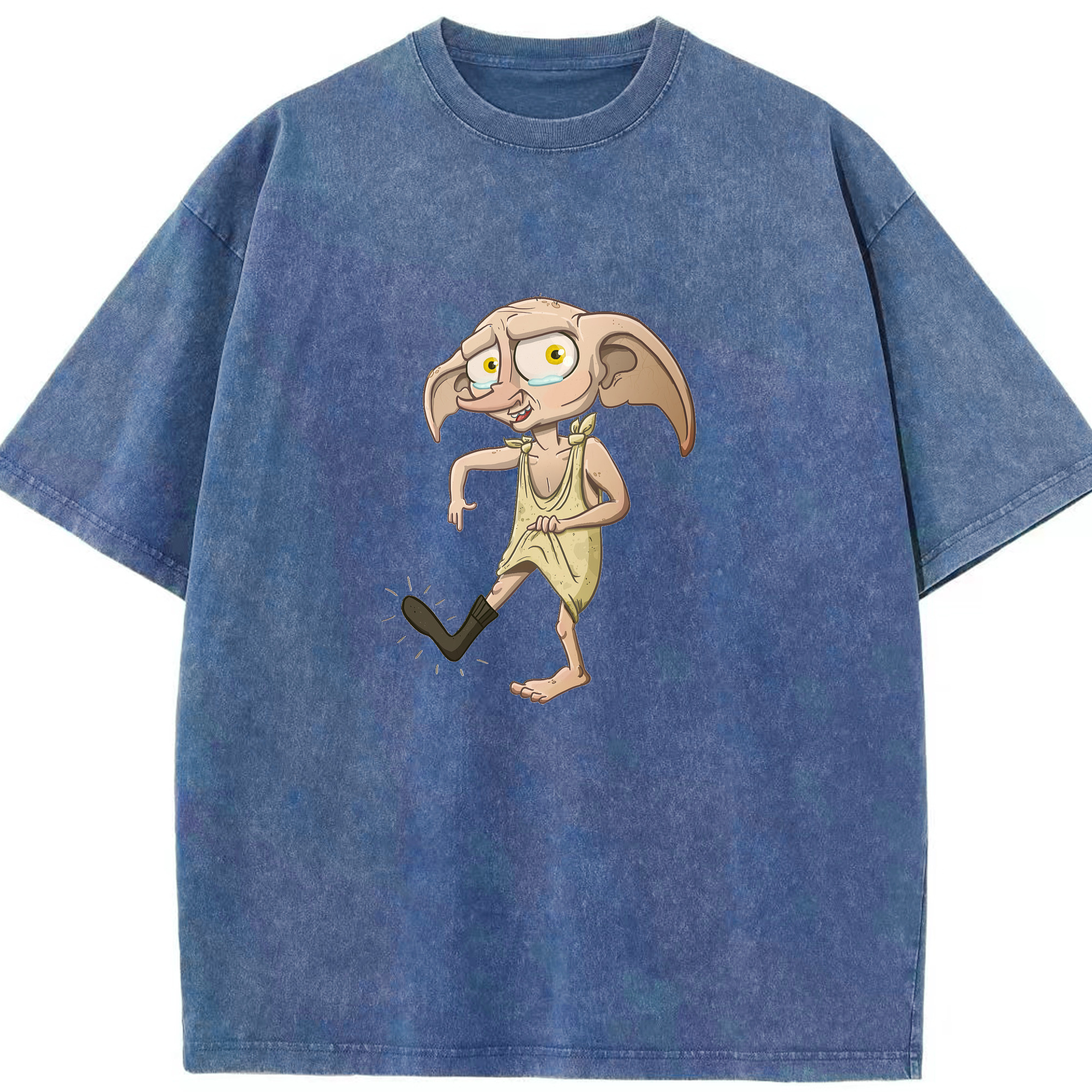 （画像用） Harry Potter ハリー・ポッターシリーズ 綿100% ヴィンテージ風 半袖Tシャツ（フロントプリント）