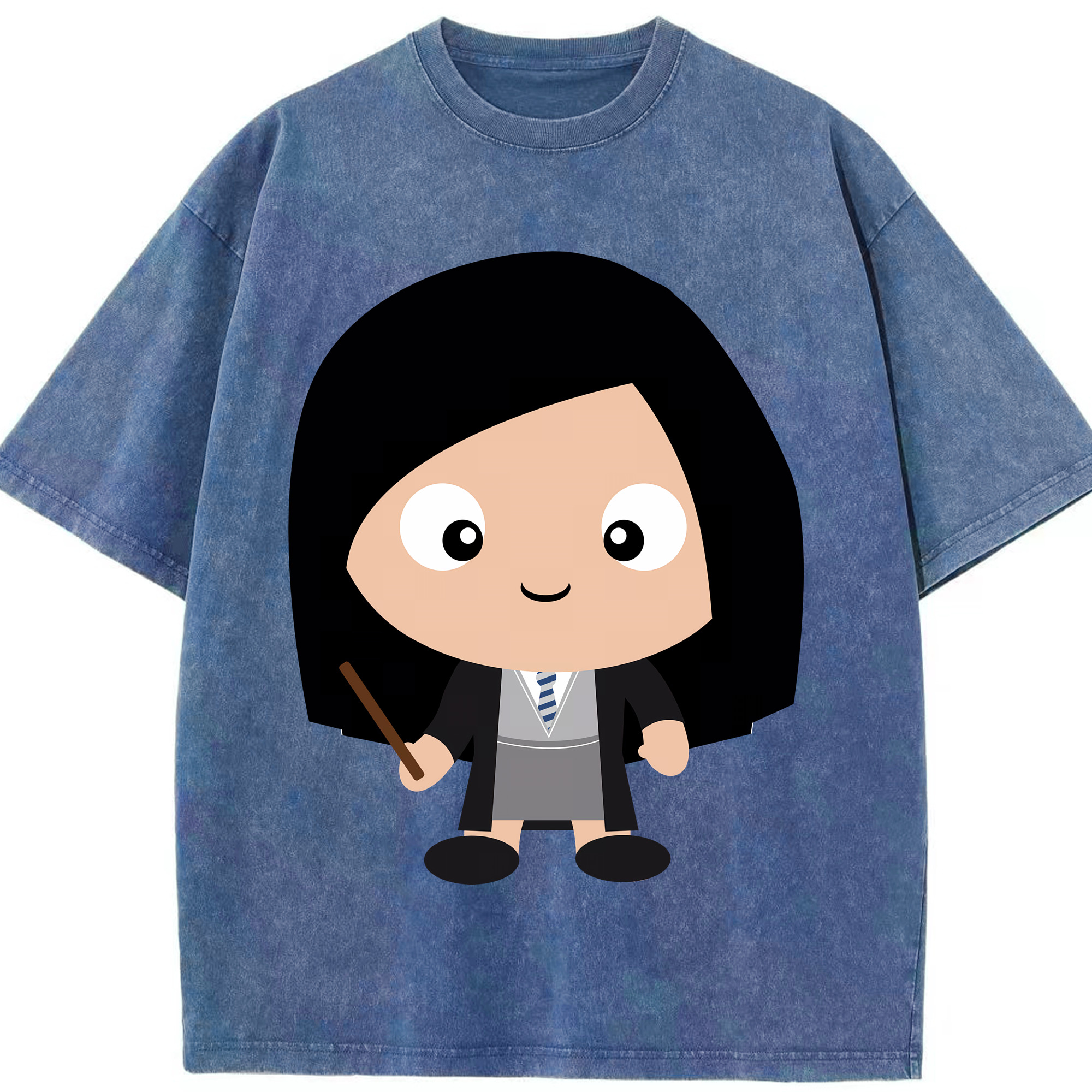 （画像用） Harry Potter ハリー・ポッターシリーズ 綿100% ヴィンテージ風 半袖Tシャツ（フロントプリント）