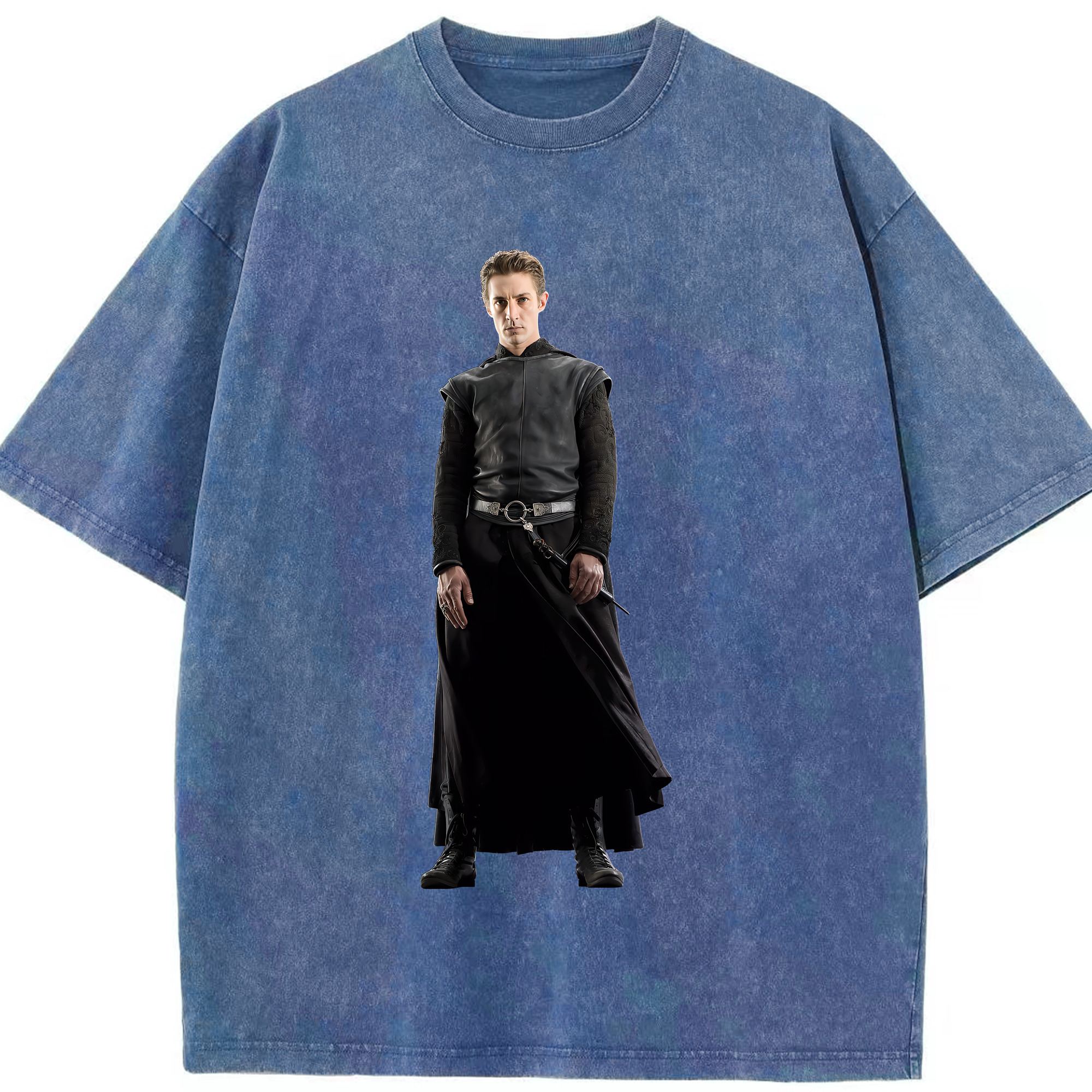 （画像用） Harry Potter ハリー・ポッターシリーズ 綿100% ヴィンテージ風 半袖Tシャツ（フロントプリント）
