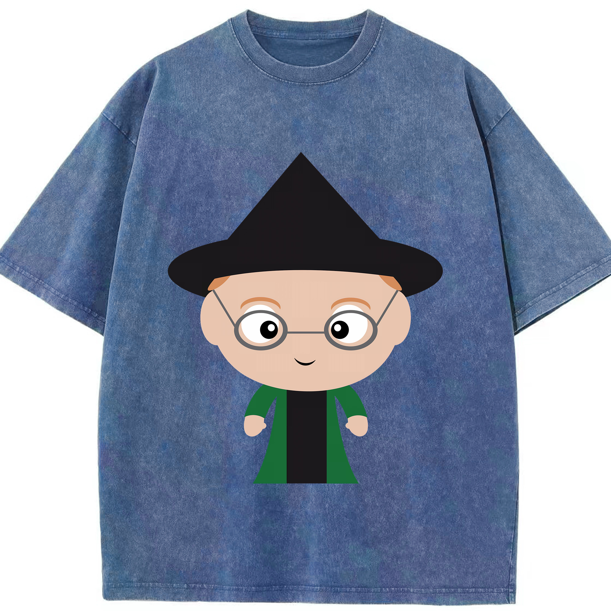 （画像用） Harry Potter ハリー・ポッターシリーズ 綿100% ヴィンテージ風 半袖Tシャツ（フロントプリント）