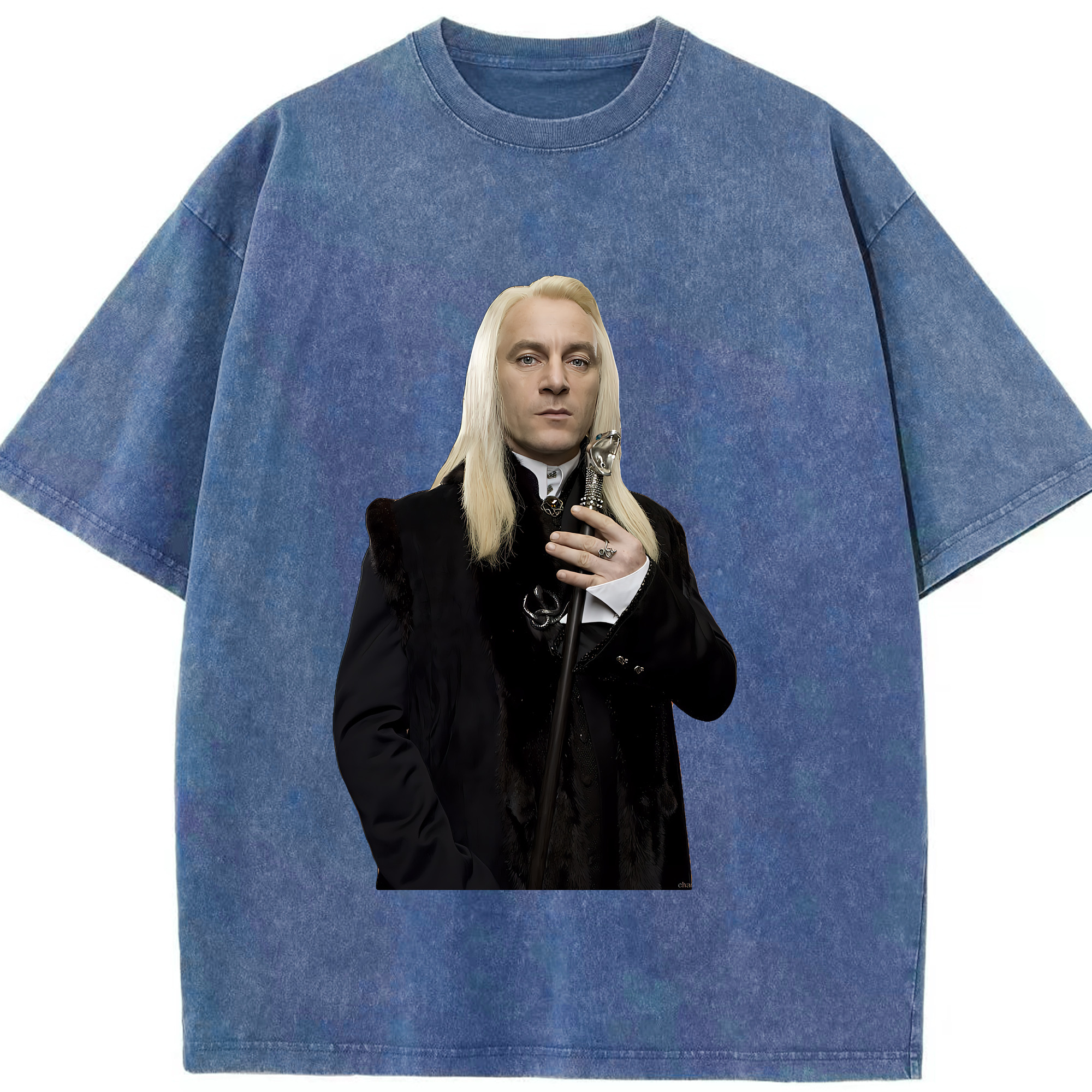 （画像用） Harry Potter ハリー・ポッターシリーズ 綿100% ヴィンテージ風 半袖Tシャツ（フロントプリント）