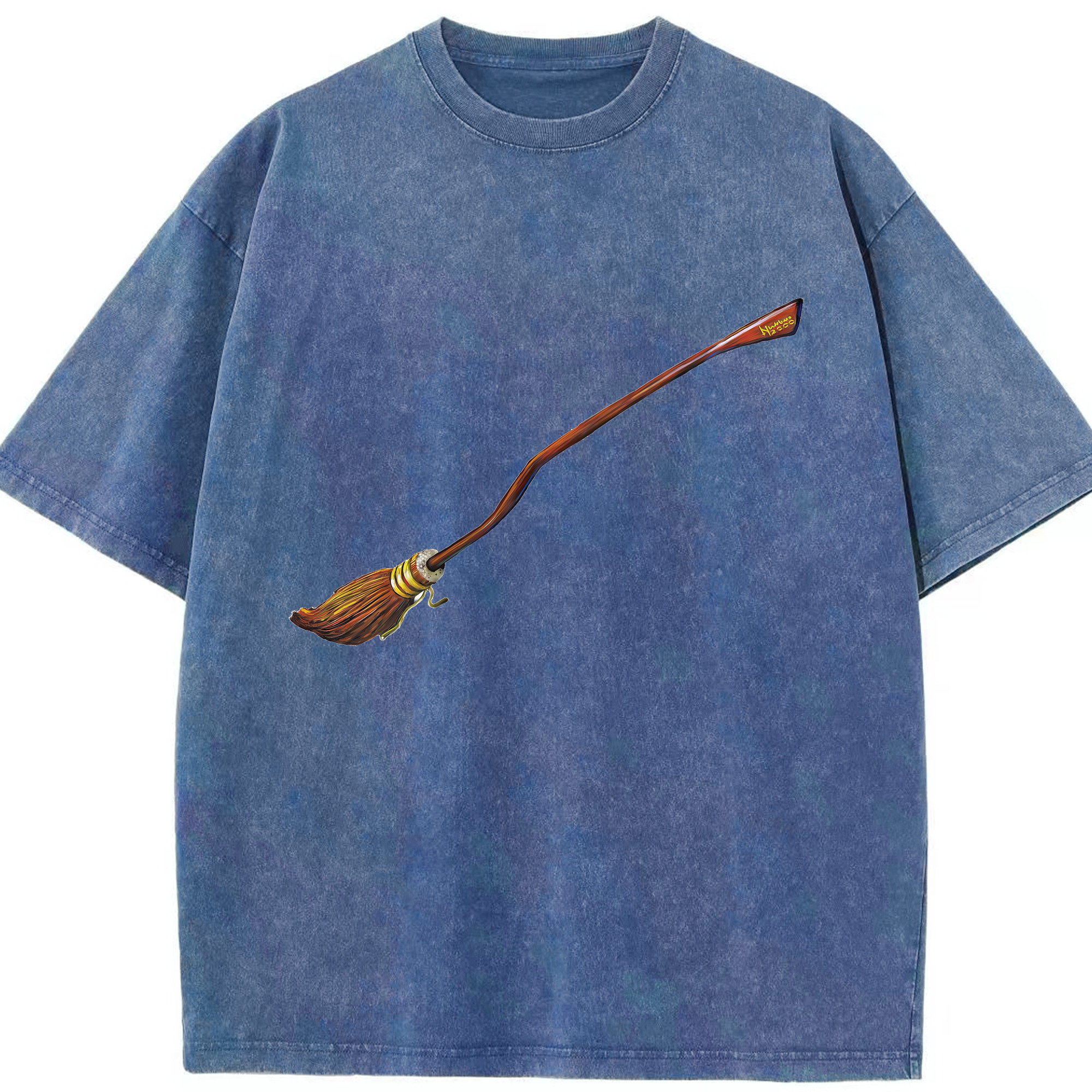 （画像用） Harry Potter ハリー・ポッターシリーズ 綿100% ヴィンテージ風 半袖Tシャツ（フロントプリント）