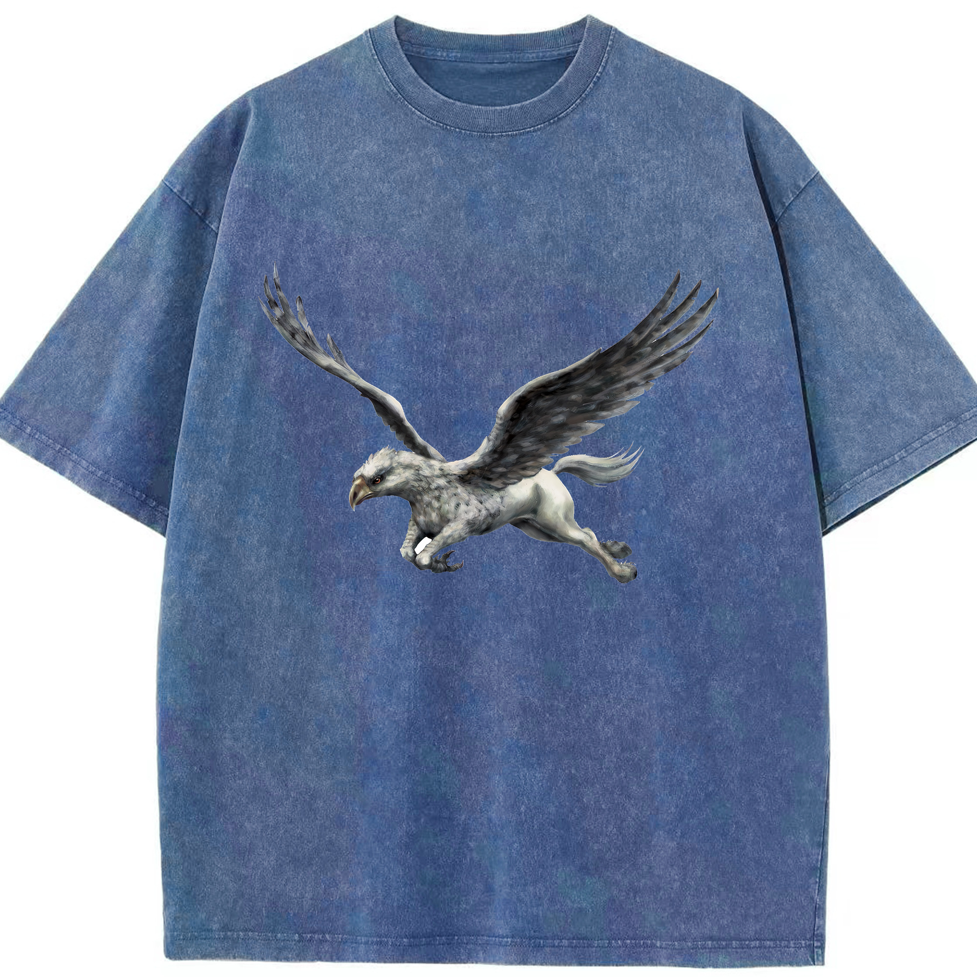 （画像用） Harry Potter ハリー・ポッターシリーズ 綿100% ヴィンテージ風 半袖Tシャツ（フロントプリント）