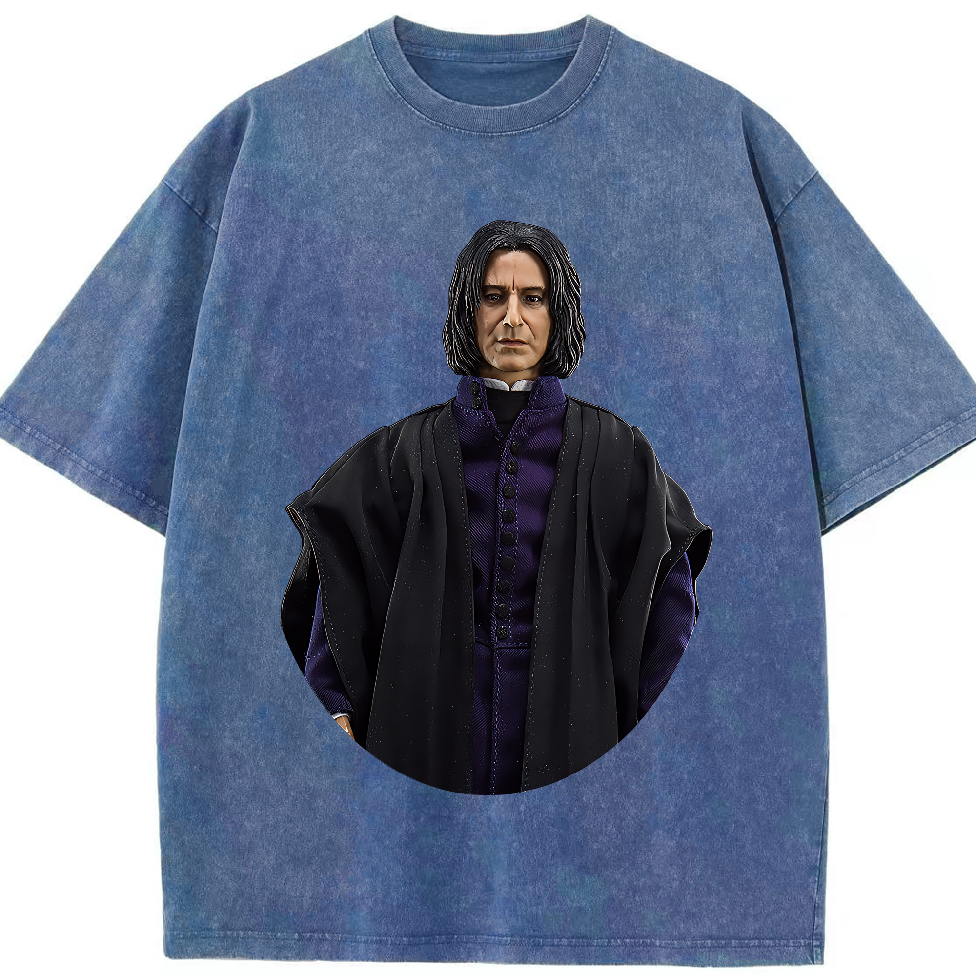 （画像用） Harry Potter ハリー・ポッターシリーズ 綿100% ヴィンテージ風 半袖Tシャツ（フロントプリント）