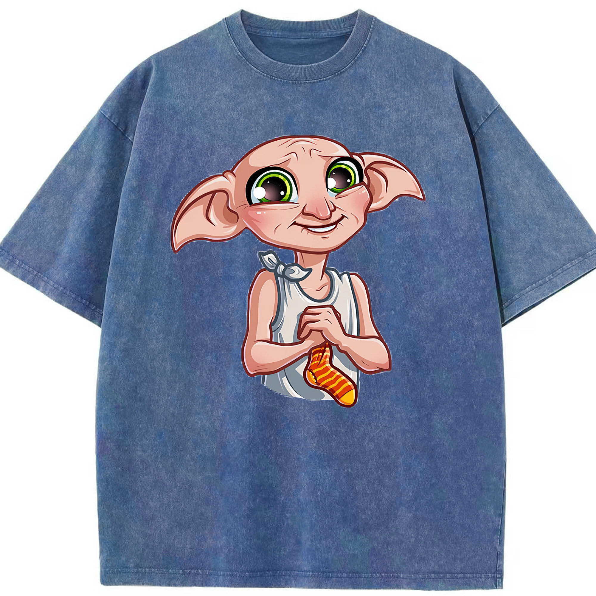 （画像用） Harry Potter ハリー・ポッターシリーズ 綿100% ヴィンテージ風 半袖Tシャツ（フロントプリント）