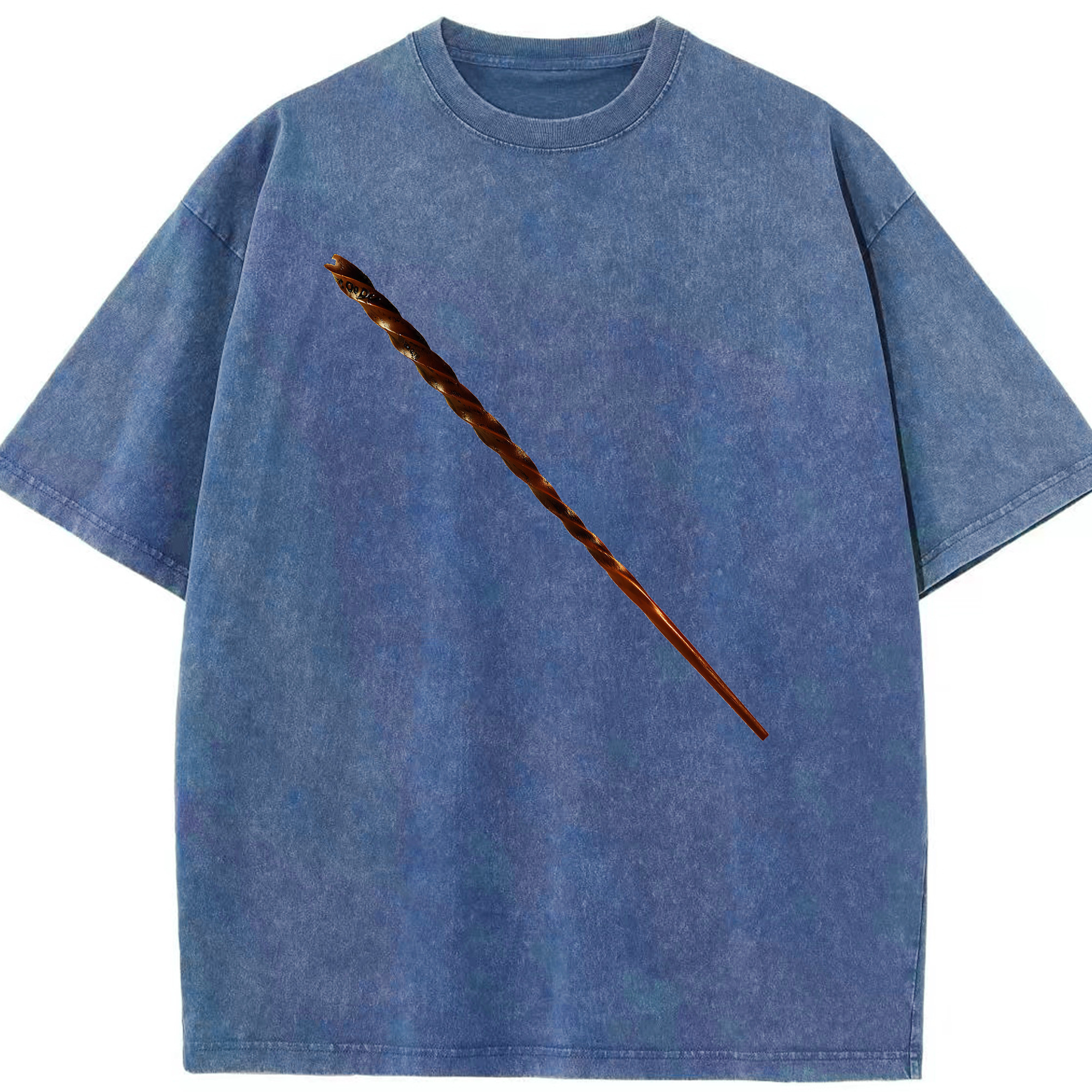 （画像用） Harry Potter ハリー・ポッターシリーズ 綿100% ヴィンテージ風 半袖Tシャツ（フロントプリント）