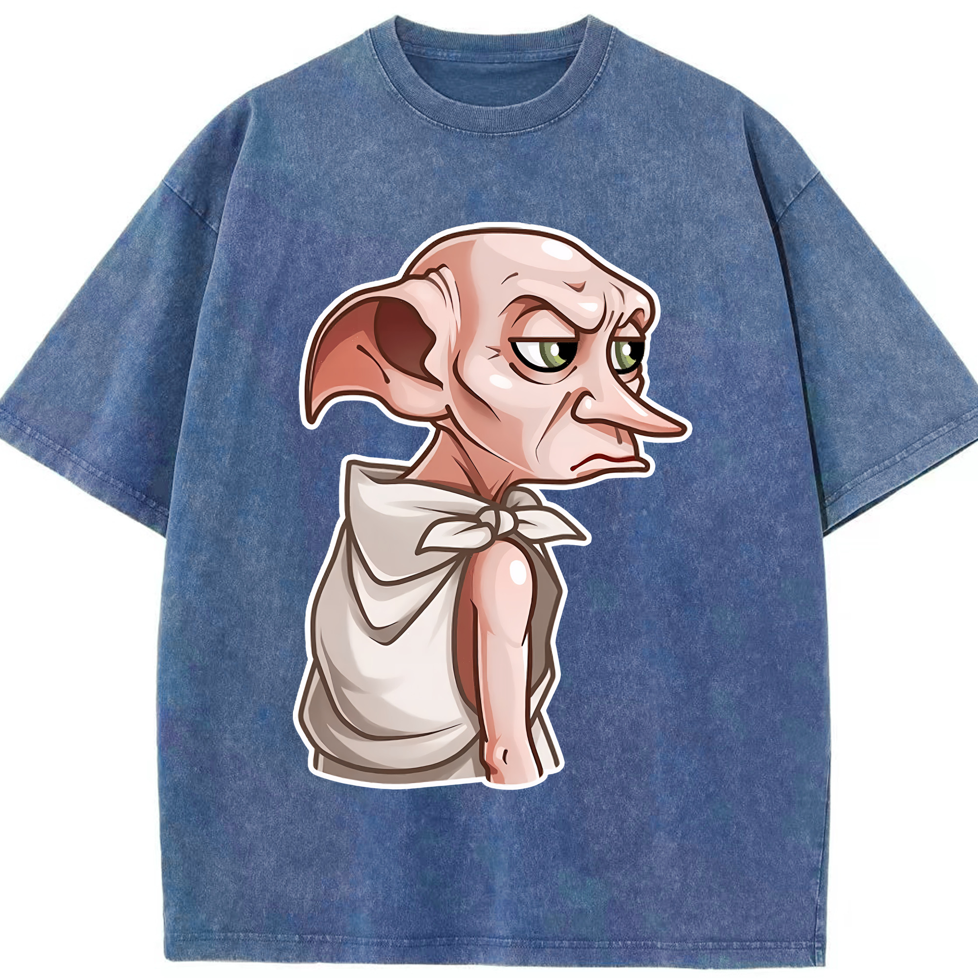 （画像用） Harry Potter ハリー・ポッターシリーズ 綿100% ヴィンテージ風 半袖Tシャツ（フロントプリント）