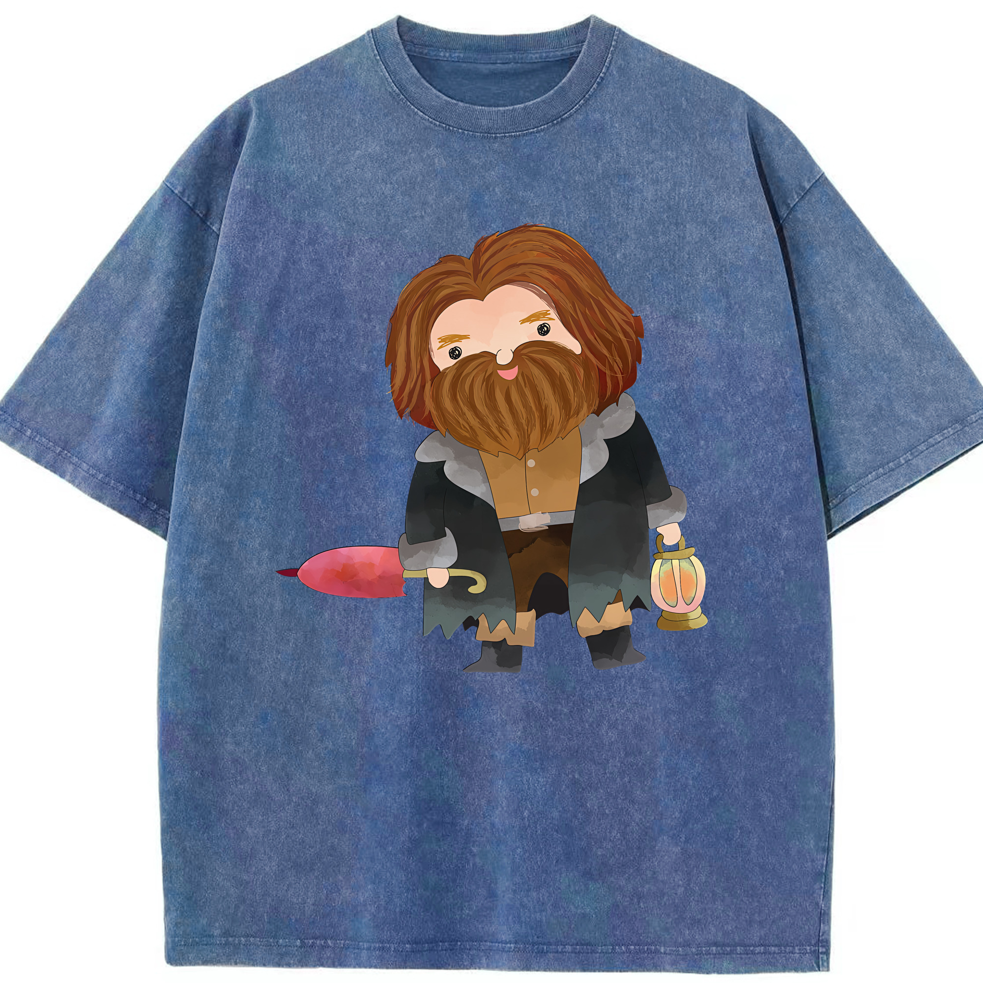 （画像用） Harry Potter ハリー・ポッターシリーズ 綿100% ヴィンテージ風 半袖Tシャツ（フロントプリント）