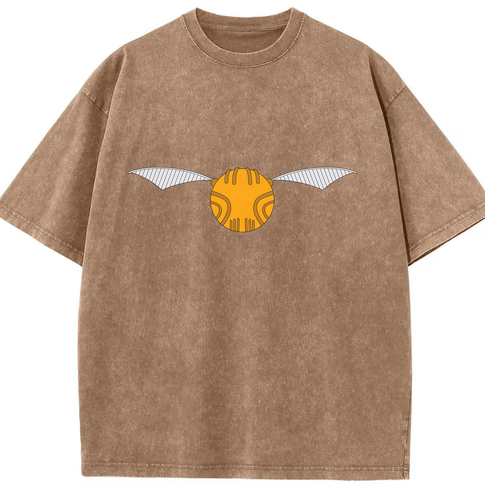（画像用） Harry Potter ハリー・ポッターシリーズ 綿100% ヴィンテージ風 半袖Tシャツ（フロントプリント）