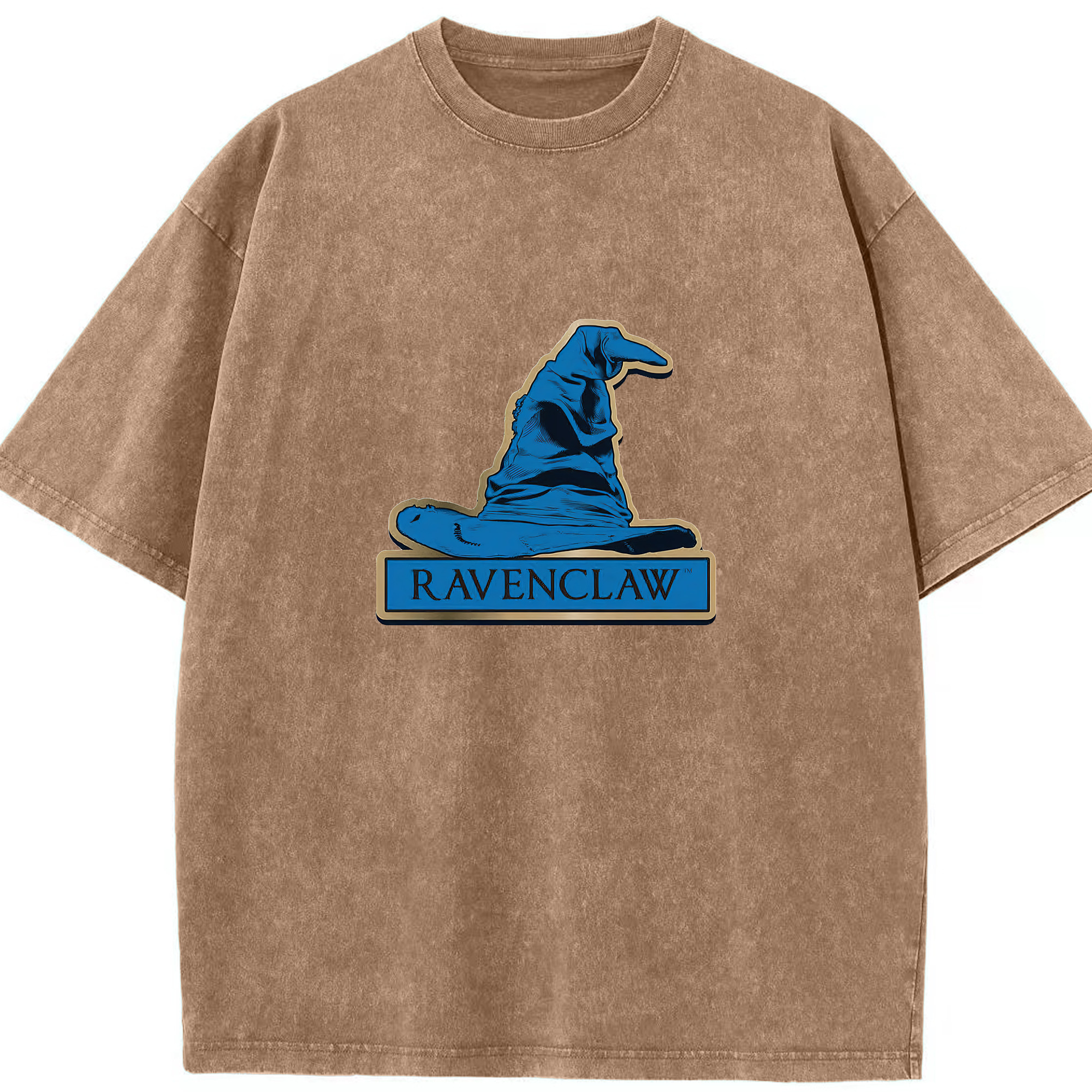（画像用） Harry Potter ハリー・ポッターシリーズ 綿100% ヴィンテージ風 半袖Tシャツ（フロントプリント）