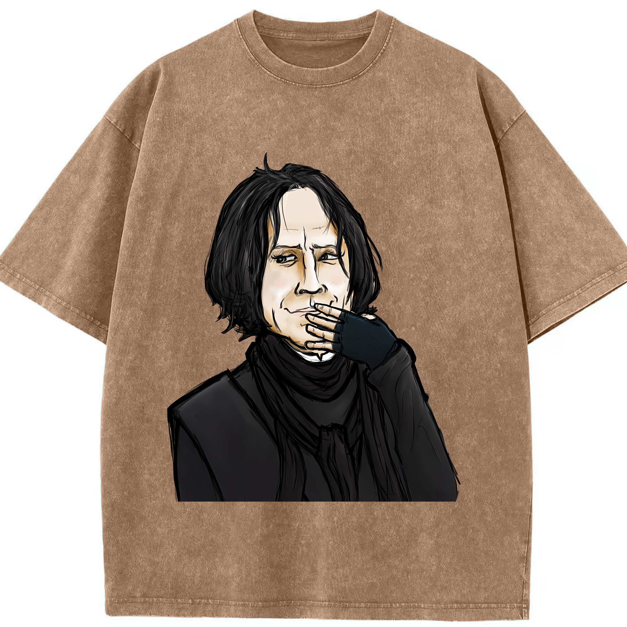 （画像用） Harry Potter ハリー・ポッターシリーズ 綿100% ヴィンテージ風 半袖Tシャツ（フロントプリント）