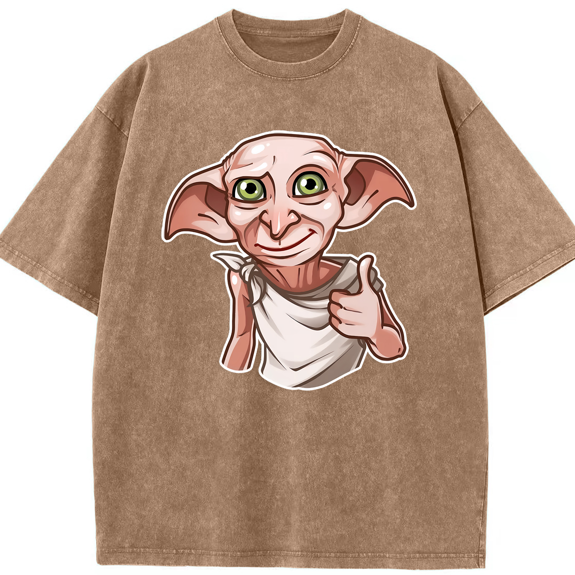 （画像用） Harry Potter ハリー・ポッターシリーズ 綿100% ヴィンテージ風 半袖Tシャツ（フロントプリント）